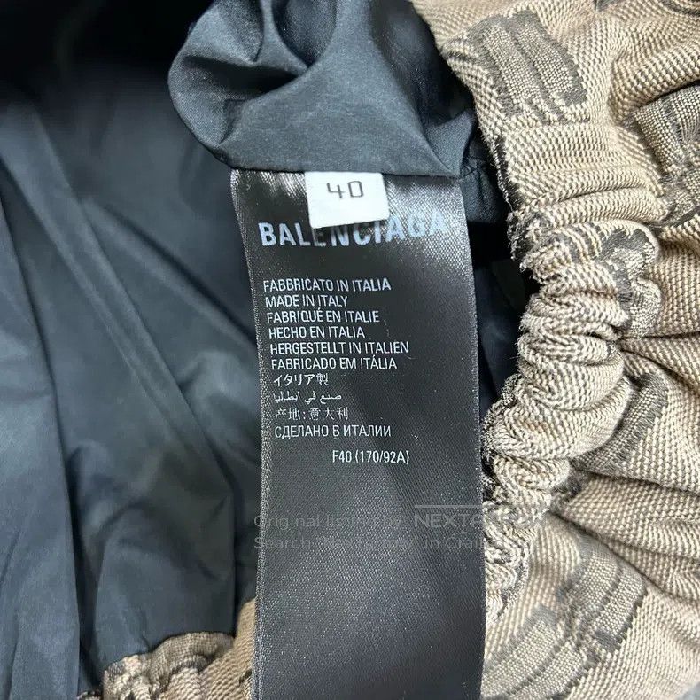 Balenciaga Balenciaga Double B Embroidered Cotton Jacket Size S / US 4 / IT 40 - 3 Thumbnail