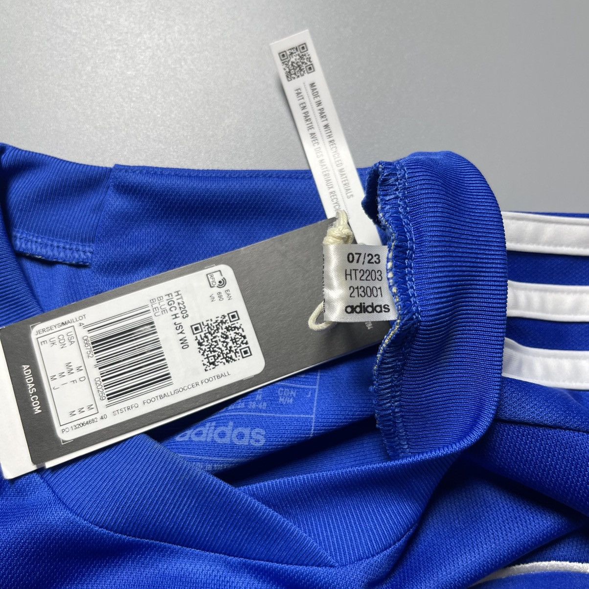Adidas ITALY ADIDAS 2023/2024 FOOTBALL SOCCER HOME JERSEY Size M / US 6-8 / IT 42-44 - 4 Thumbnail