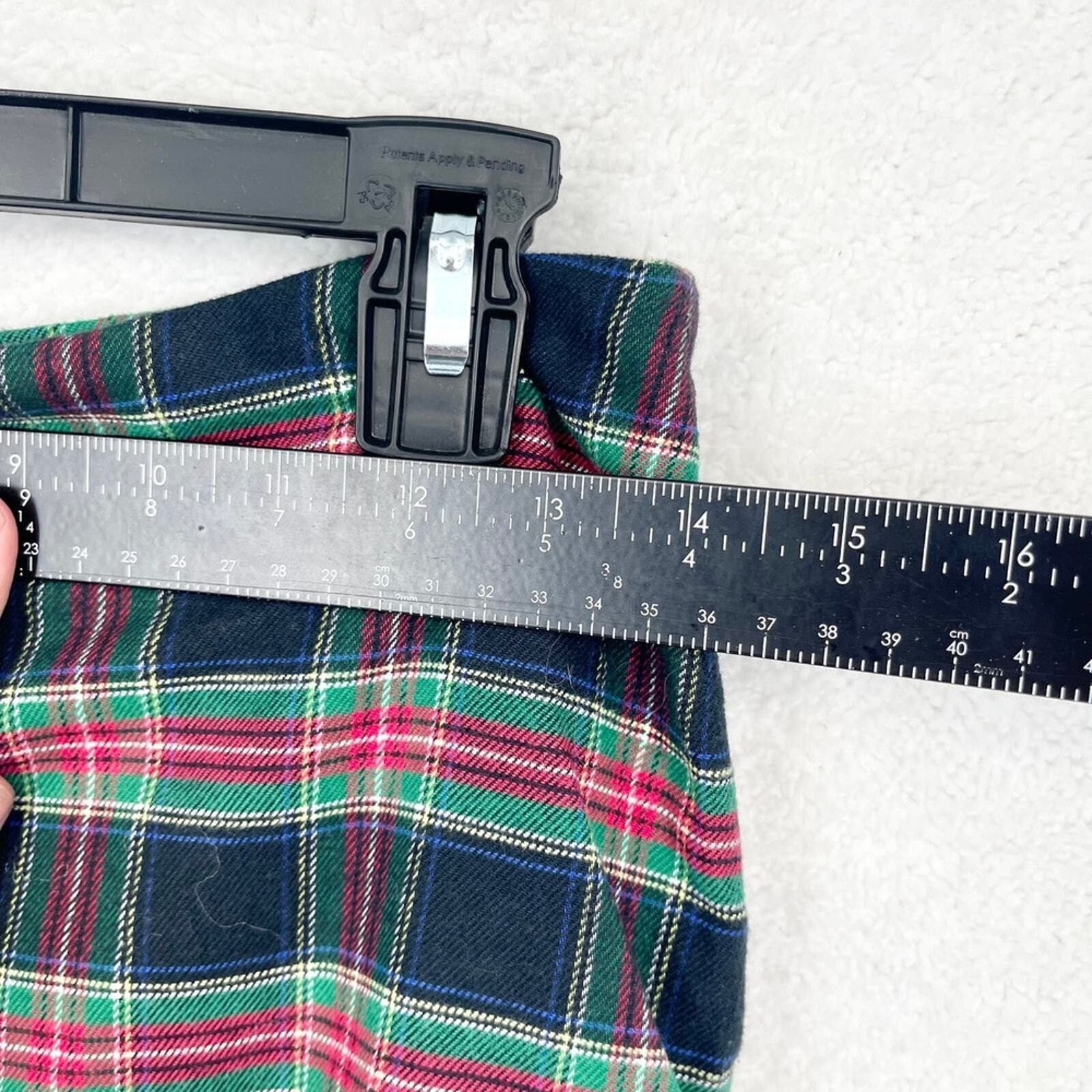 Vineyard Vines Vineyard Vines Flannel Plaid Stamp Mini Pencil Red Skirt 0 Size 25" / US 0 / IT 36 - 4 Thumbnail