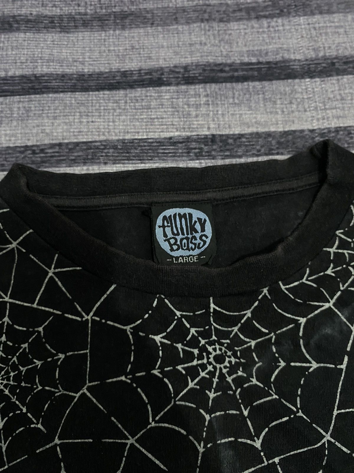 Japanese Brand FUNKY BASS NUMBERNINE STYLE LONG SLEEVE Size US L / EU 52-54 / 3 - 6 Thumbnail