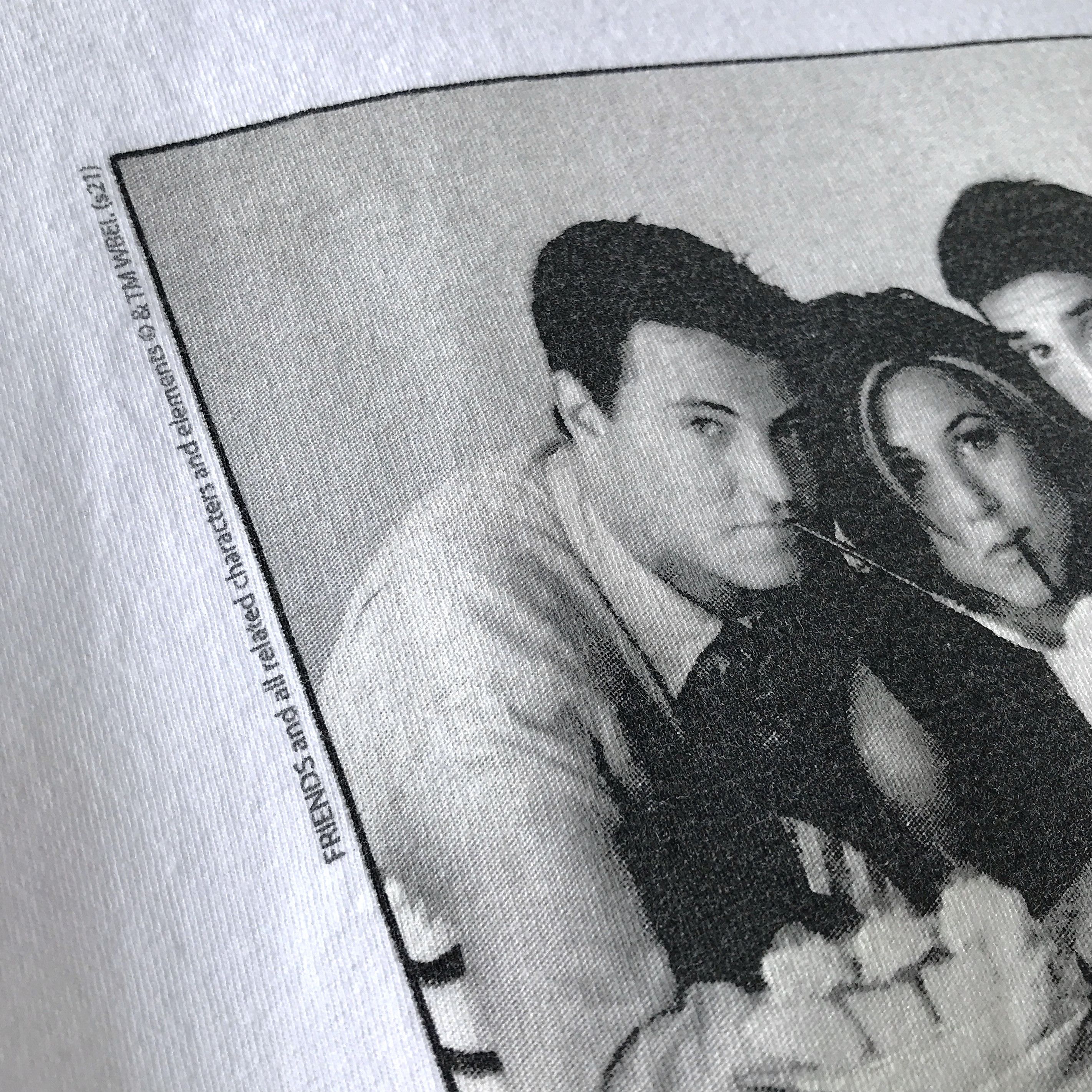 Vintage Friends American TV Sitcom Series Licensed Photo Tee Size US L / EU 52-54 / 3 - 5 Thumbnail