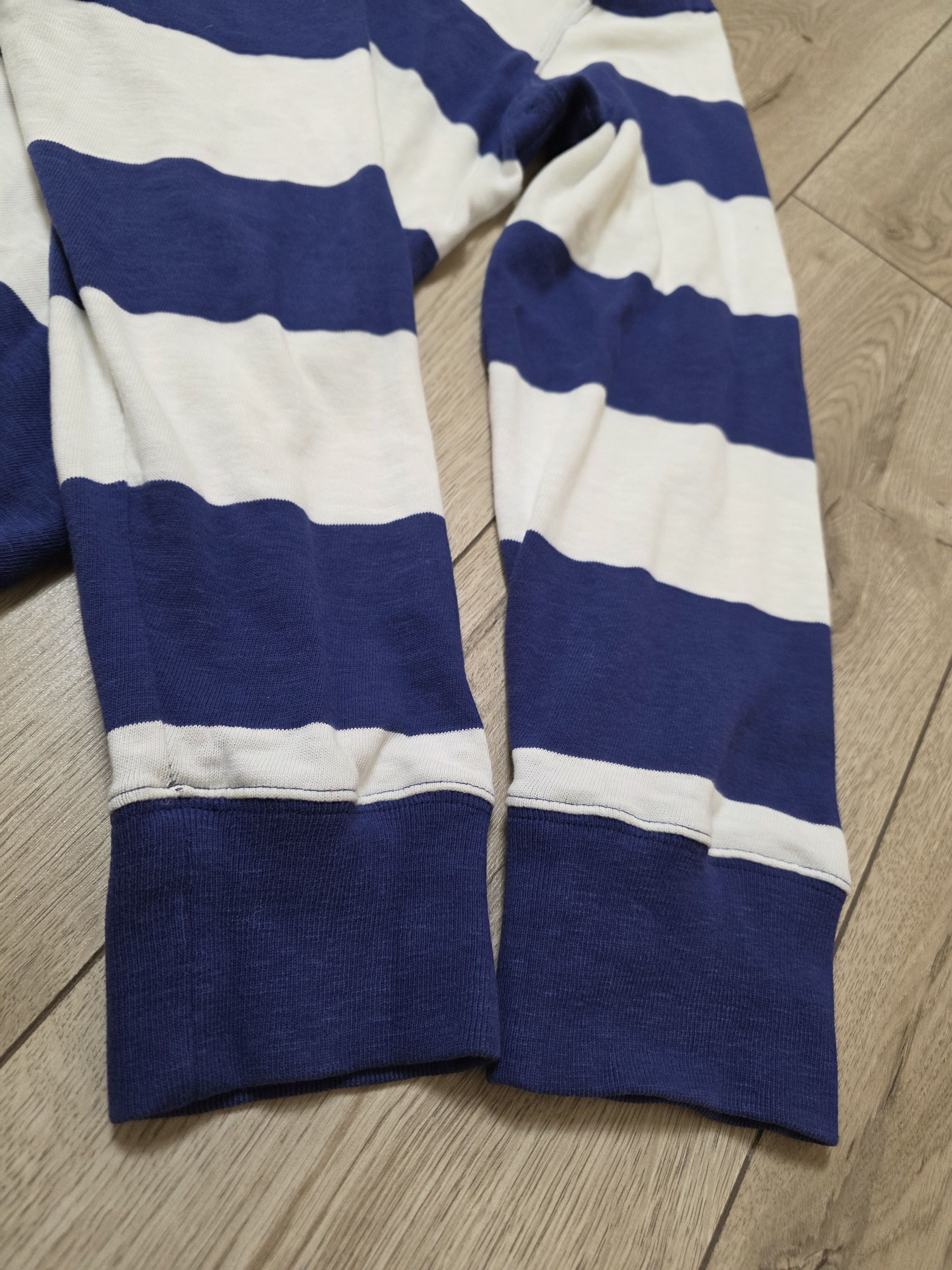 Polo Ralph Lauren POLO RALPH LAUREN VINTAGE RUGBY SHIRT 90s LONG STRIPED Size US XXL / EU 58 / 5 - 6 Thumbnail