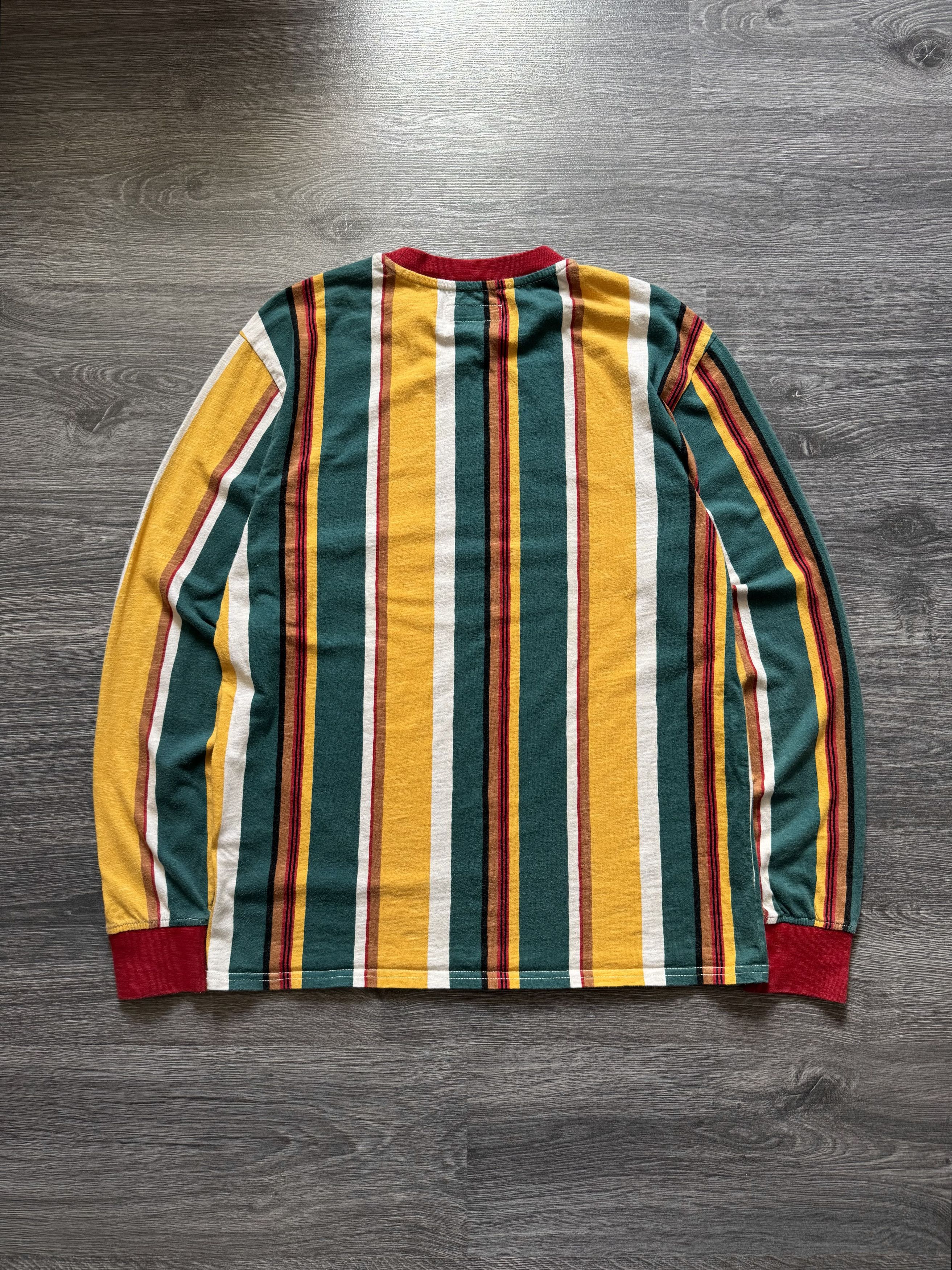 Guess Guess Striped Long Sleeve T-Shirt A$AP Rocky Size US M / EU 48-50 / 2 - 2 Thumbnail