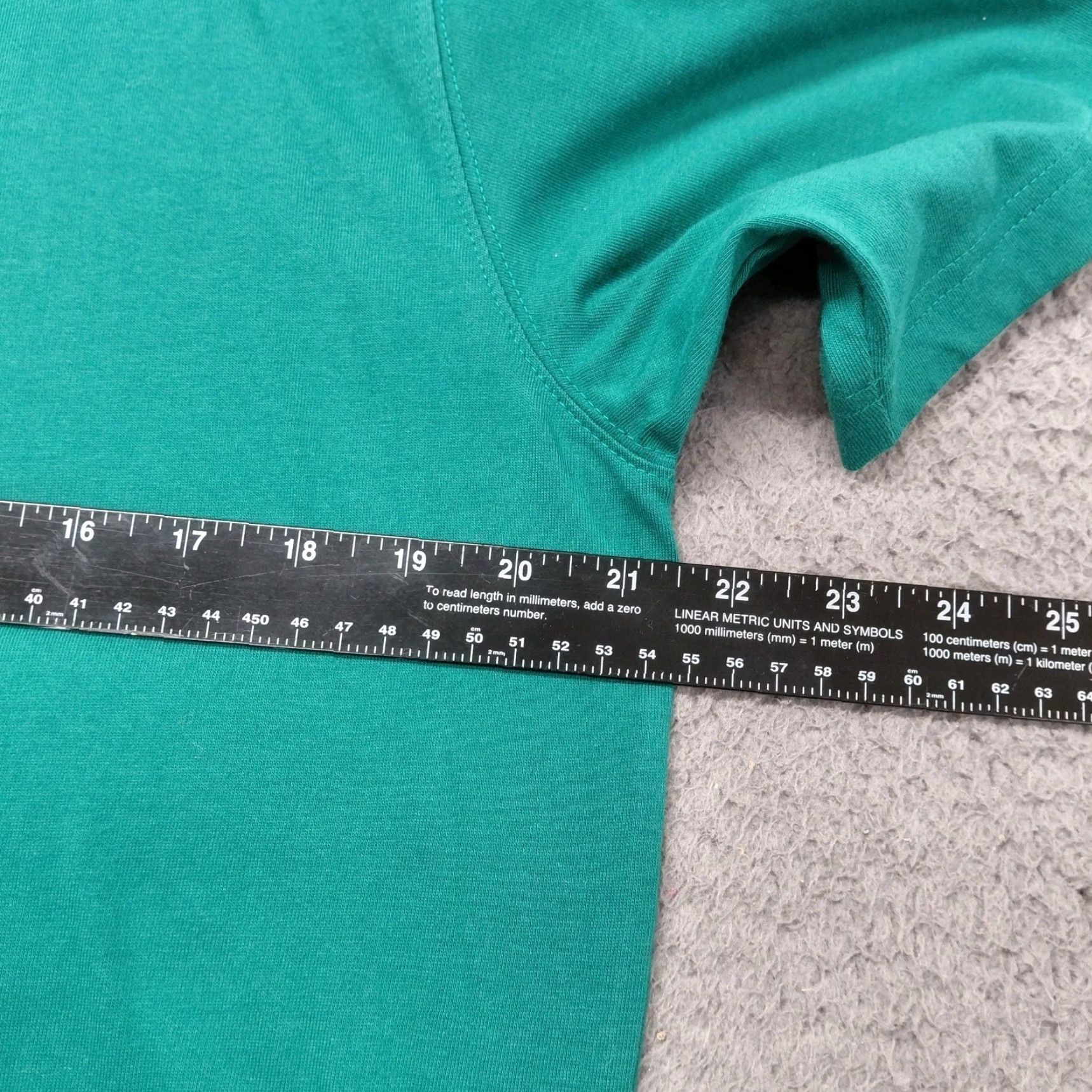 Vintage LAND'S END T-Shirt Men Size Medium Bright Spruce Made In USA Short Sleeves New Size US M / EU 48-50 / 2 - 7 Thumbnail