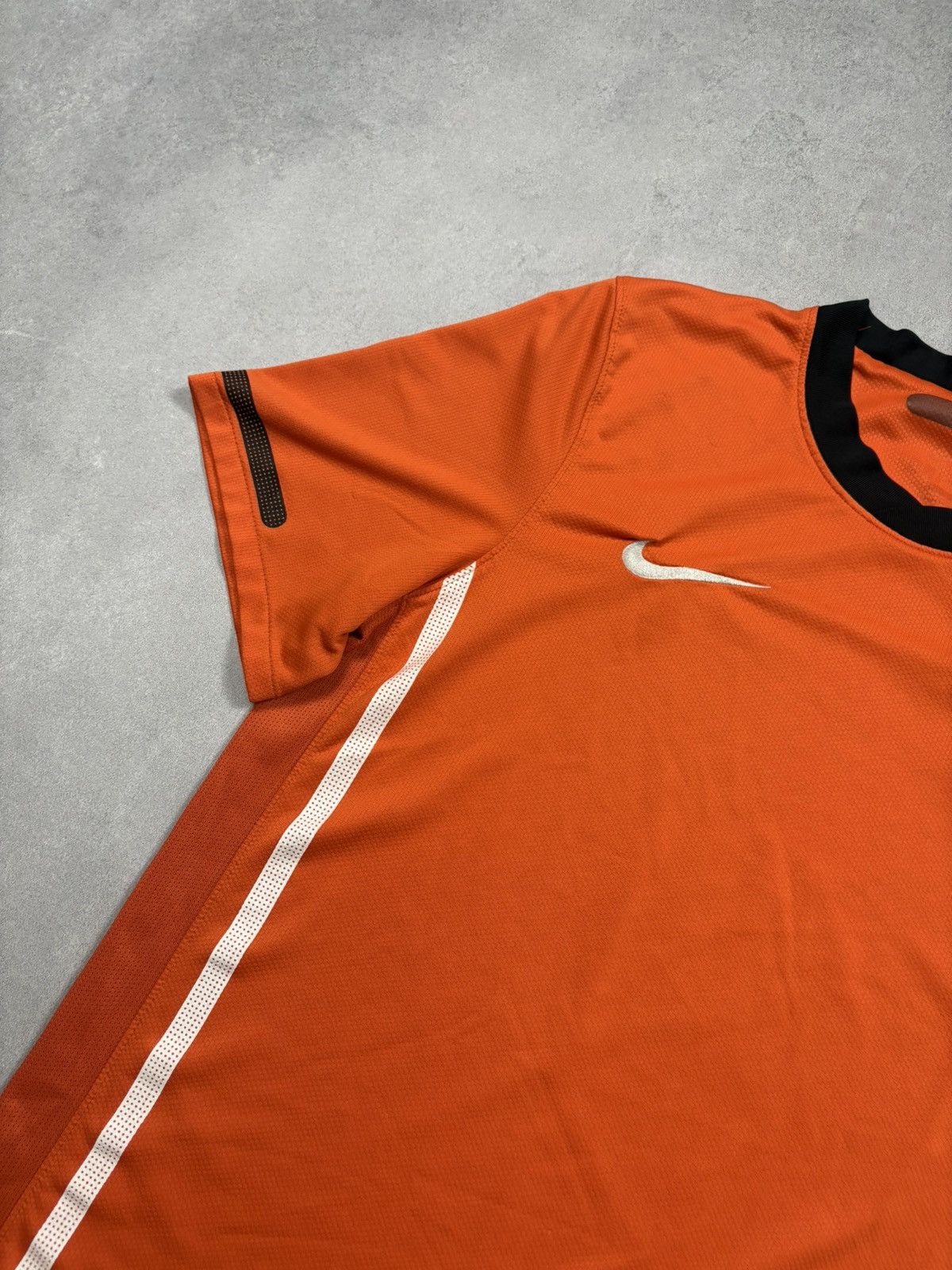 Netherlands Nike Home Kit Jersey 2010 KNVB Dri-Fit Holland