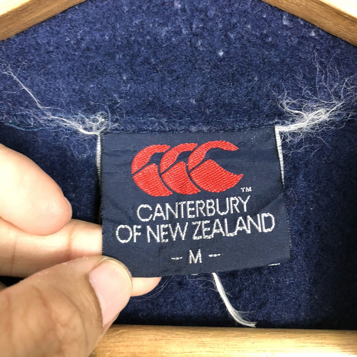 Canterbury of New Zealand 🔥VINTAGE SWEATSHIRT HALF ZIPPER CANTERBURY OF NEW ZEALAND Size US M / EU 48-50 / 2 - 18 Thumbnail
