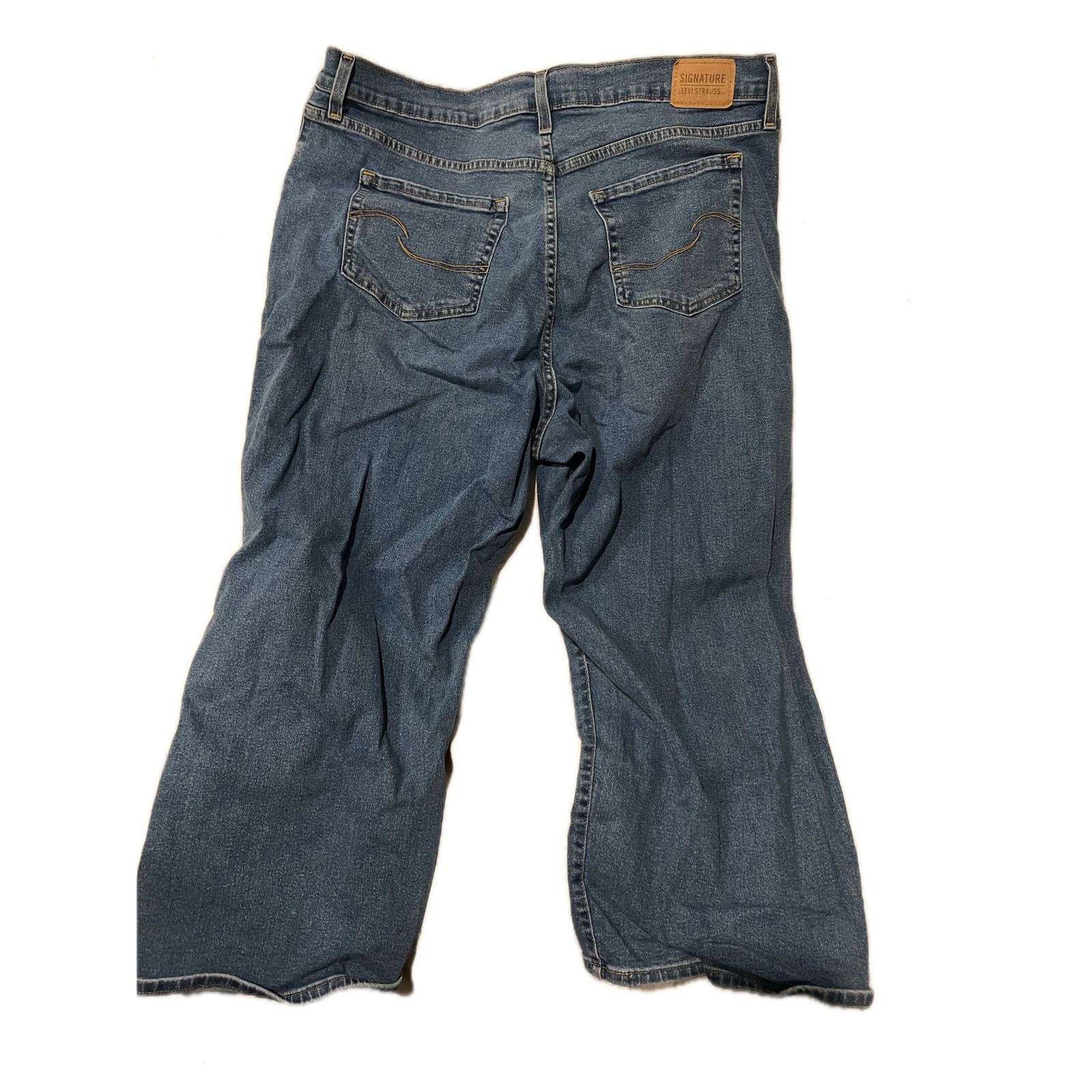 Levi's Levi's Signature Heritage HighRise Loose Crop Jeans Wmns 20W Size 42" / US 20 - 2 Thumbnail