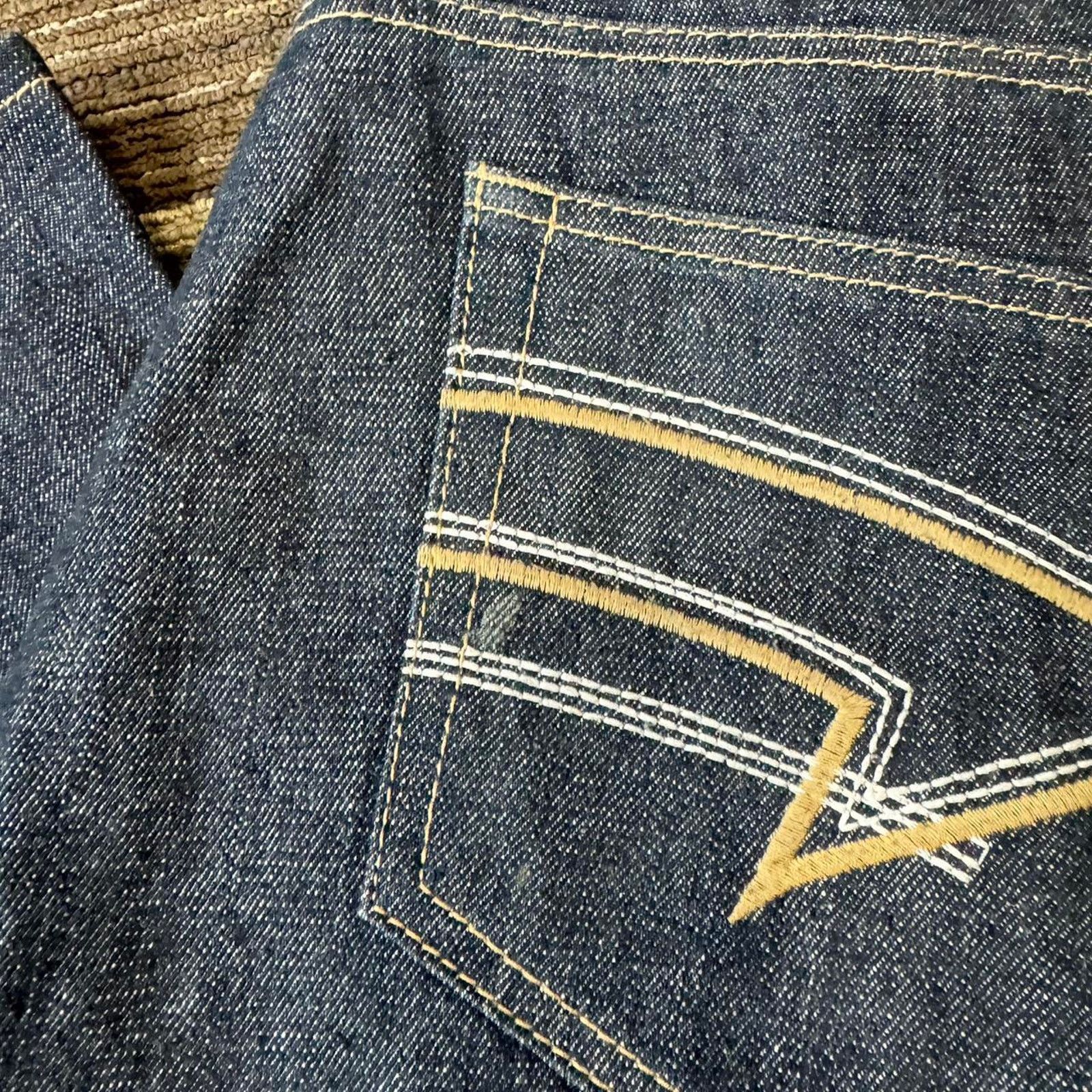 JNCO × Vintage Vintage 90s Y2k Blue Baggy Moda Jeans Denim Jeans Size US 42 / EU 58 - 6 Thumbnail