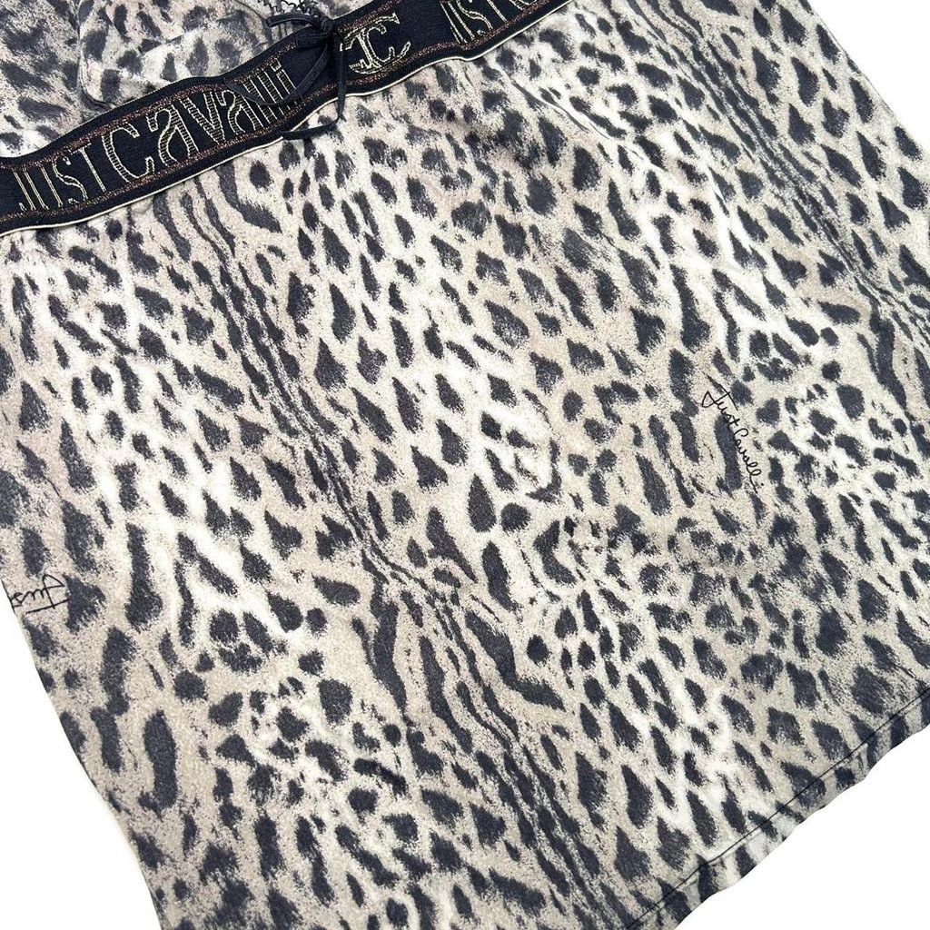 Just Cavalli y2k Cavalli gray and black cheetah print cami Size L / US 10 / IT 46 - 5 Thumbnail