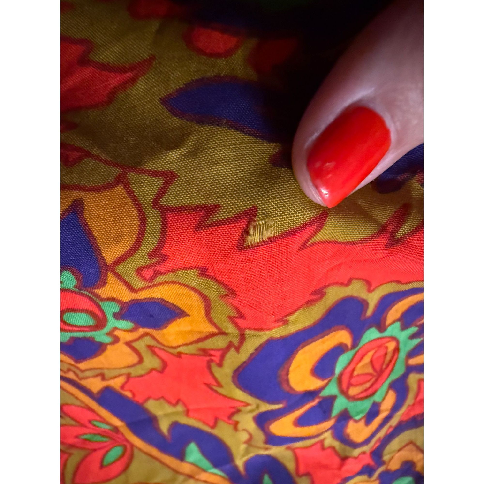 Other Vintage Hawaiian Casuals by Stan Hicks Maxi Dress – Mock Nec Size L / US 10 / IT 46 - 11 Thumbnail
