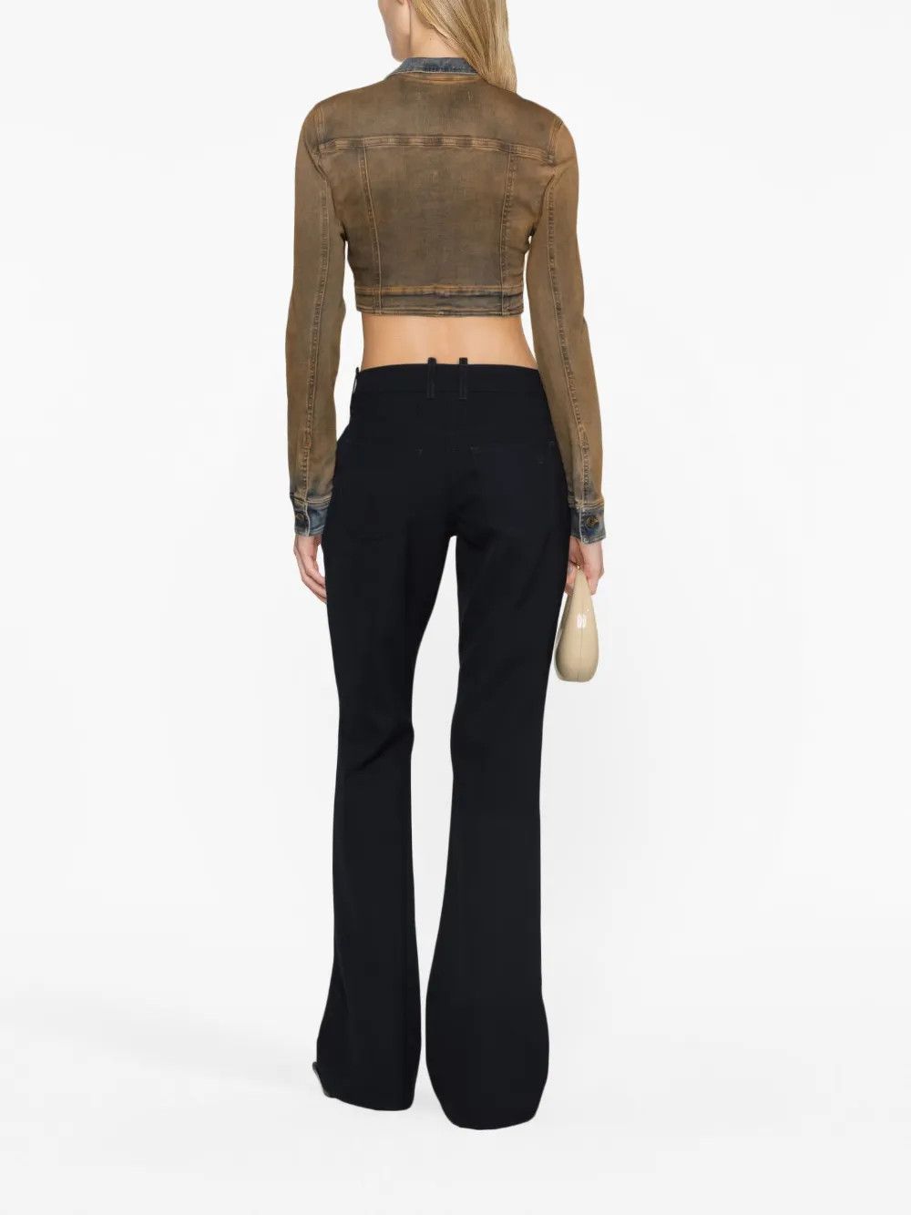 Off-White o1y1225 Casual Pant in Midnight Blue Size 28" / US 6 / IT 42 - 3 Thumbnail