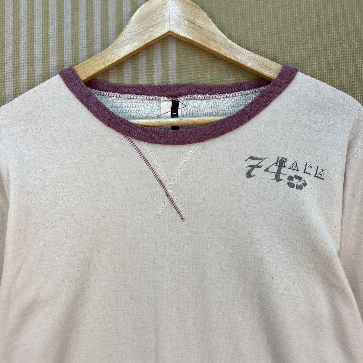 Japanese Brand Vintage Ball Sweatshirt Size US M / EU 48-50 / 2 - 3 Thumbnail
