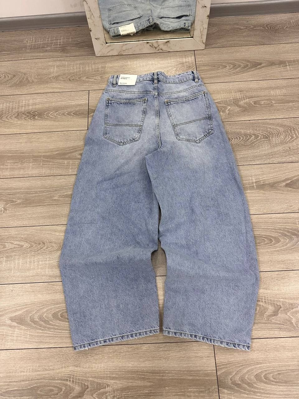 JNCO Baggy Wide Leg Light Jnco Style New Jeans Size US 30 / EU 46 - 1 Thumbnail