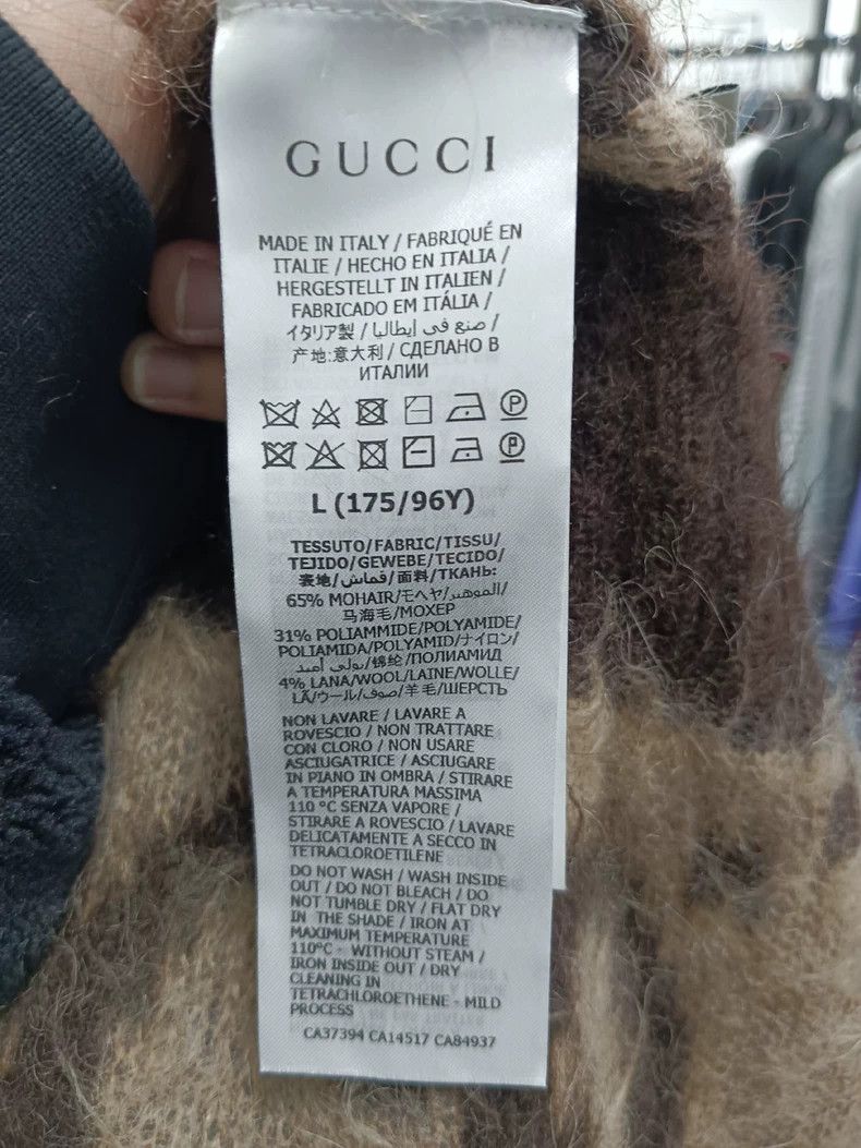 Gucci Gucci Full-printed logo pullover sweater 2504-Nextarrow Size US L / EU 52-54 / 3 - 4 Thumbnail