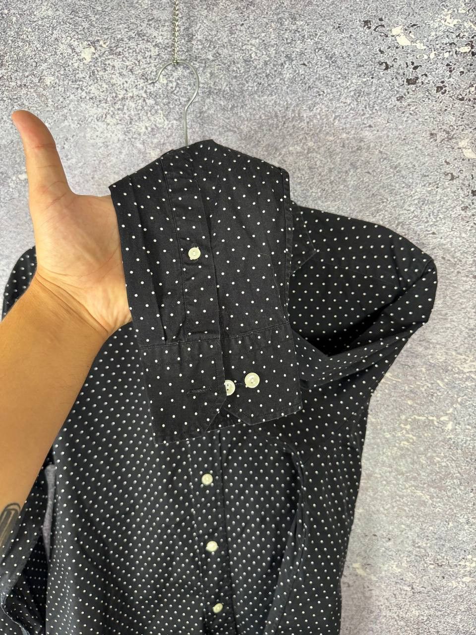 Eton Eton Shirt Large Black Dress Button Up Spread Collar Size US L / EU 52-54 / 3 - 11 Thumbnail