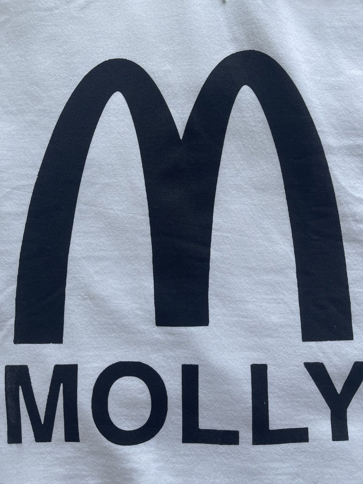 Other × Streetwear GRIMY KIDS White Molly Cropped Hoodie M | Grailed