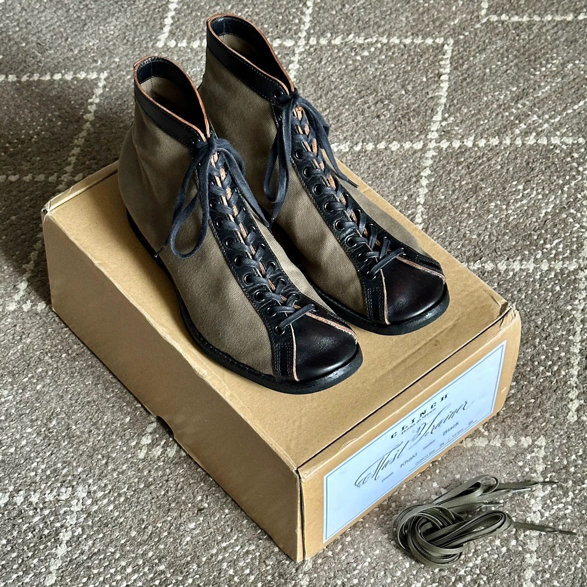 Clinch Boots Clinch x BSW Horsehide Boxing Boots Size US 8.5 / EU 41-42 - 1 Thumbnail