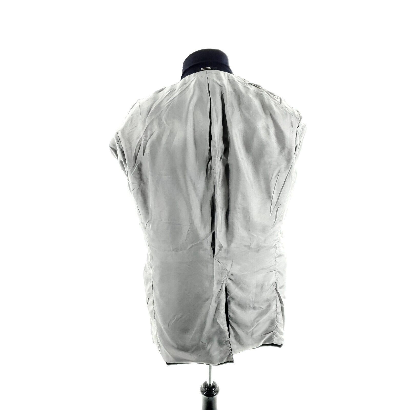 Hart Schaffner Marx Hart Schaffner Marx Gold Trumpeter Wool 2 Button Blazer 40L Size 40L - 11 Thumbnail