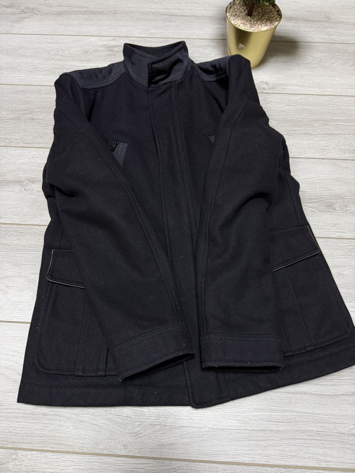 Hugo Boss Hugo Boss cashmere coat zip wool eb0 Size US L / EU 52-54 / 3 - 16 Thumbnail