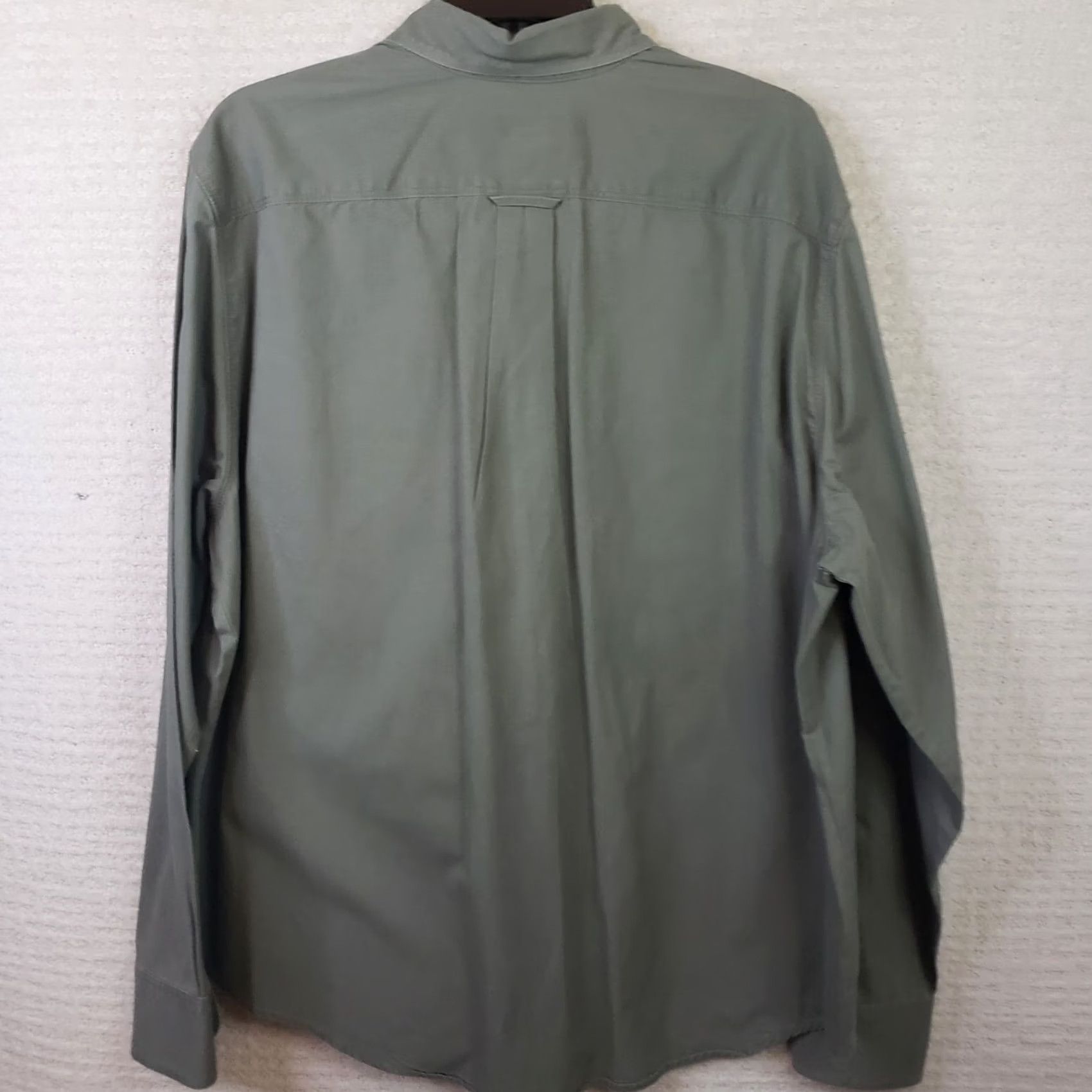 Eddie Bauer Mens EDDIE BAUER Olive Green Long Sleeve Shirt Size XXL Cotton Outdoor Workwear Size US XXL / EU 58 / 5 - 6 Thumbnail