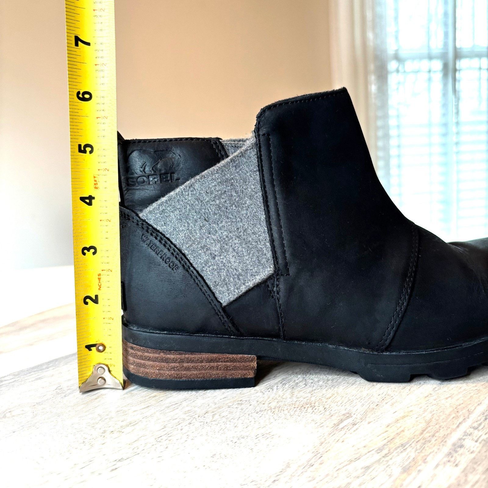 SOREL Sorel Emelie Ankle Chelsea Boots Size 8 Leather NL3718-010 Size US 8 / IT 38 - 10 Thumbnail