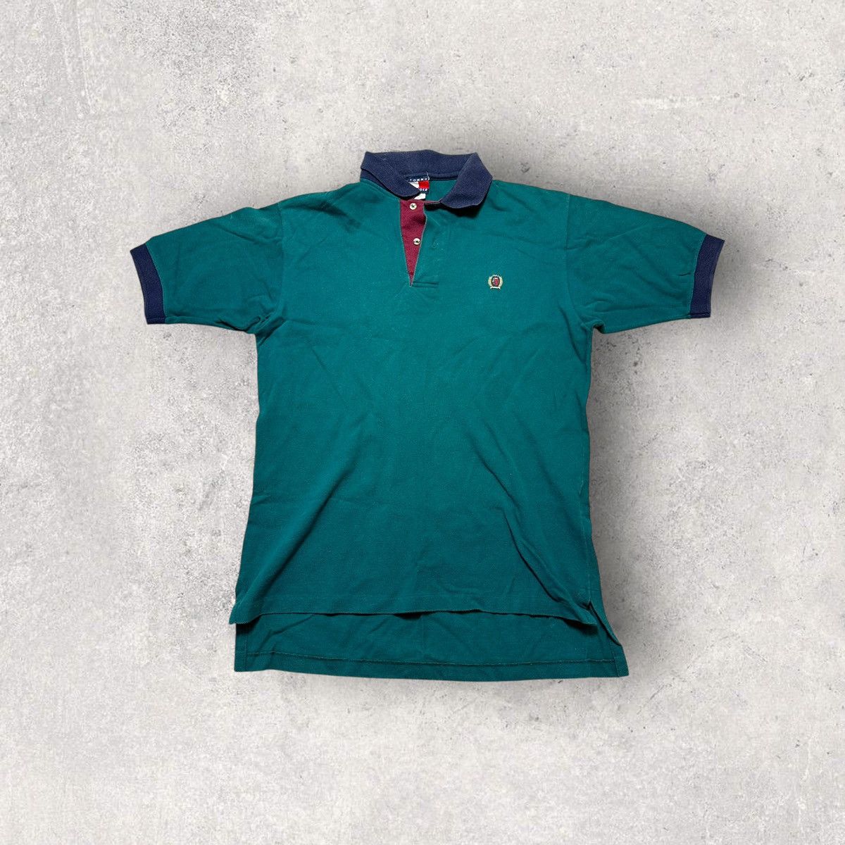 Tommy Hilfiger × Vintage Vintage Tommy Hilfiger polo shirt Size US L / EU 52-54 / 3 - 1 Thumbnail