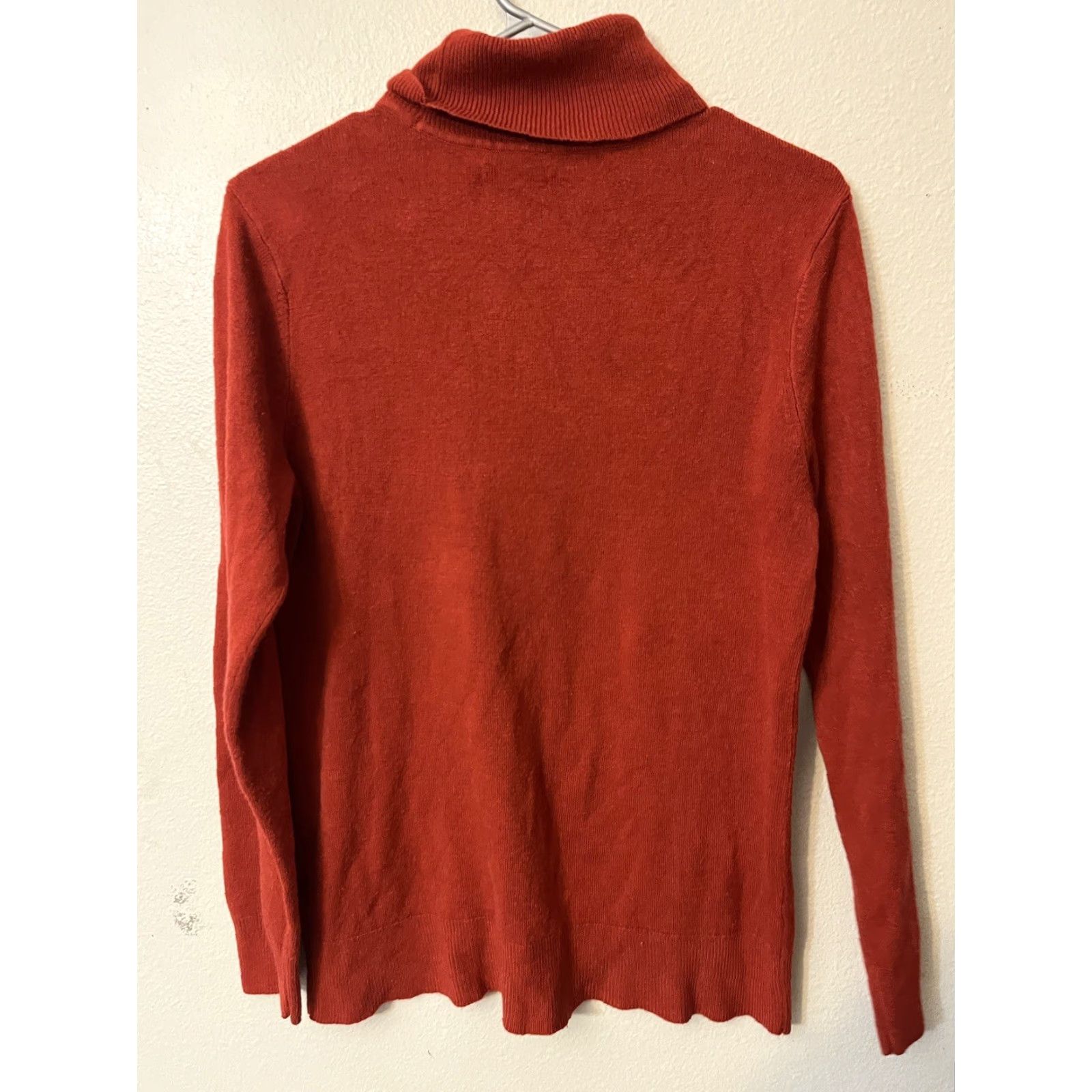 Croft & Barrow Croft & Barrow Womens Turtleneck Sweater Long Sleeve Knit Size M Acrylic Size M / US 6-8 / IT 42-44 - 3 Thumbnail