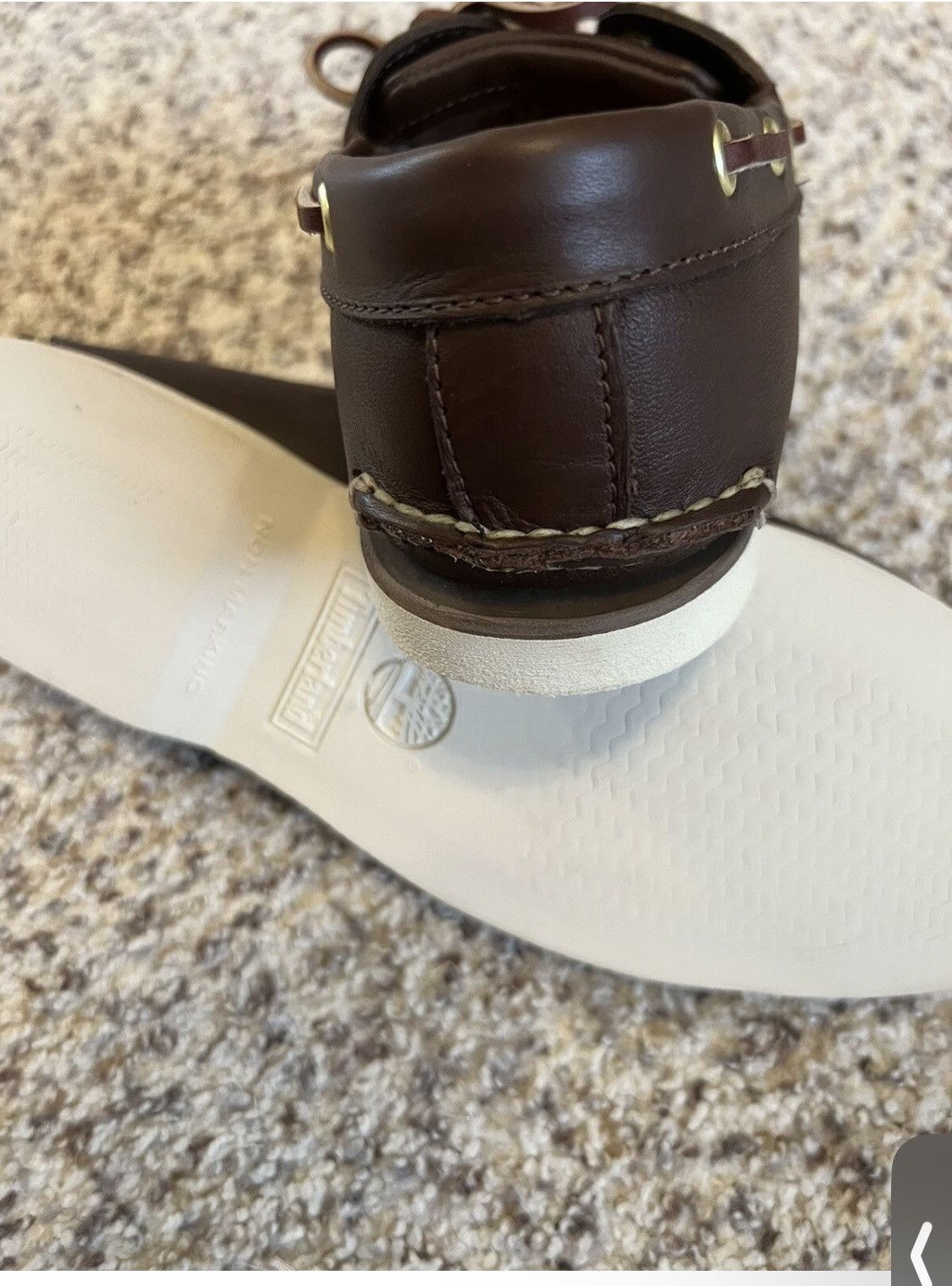 Timberland Mens NewTimberland Lug Sole Boat Shoe 3-Eyelet Brown Size 9 Size US 9 / EU 42 - 5 Thumbnail