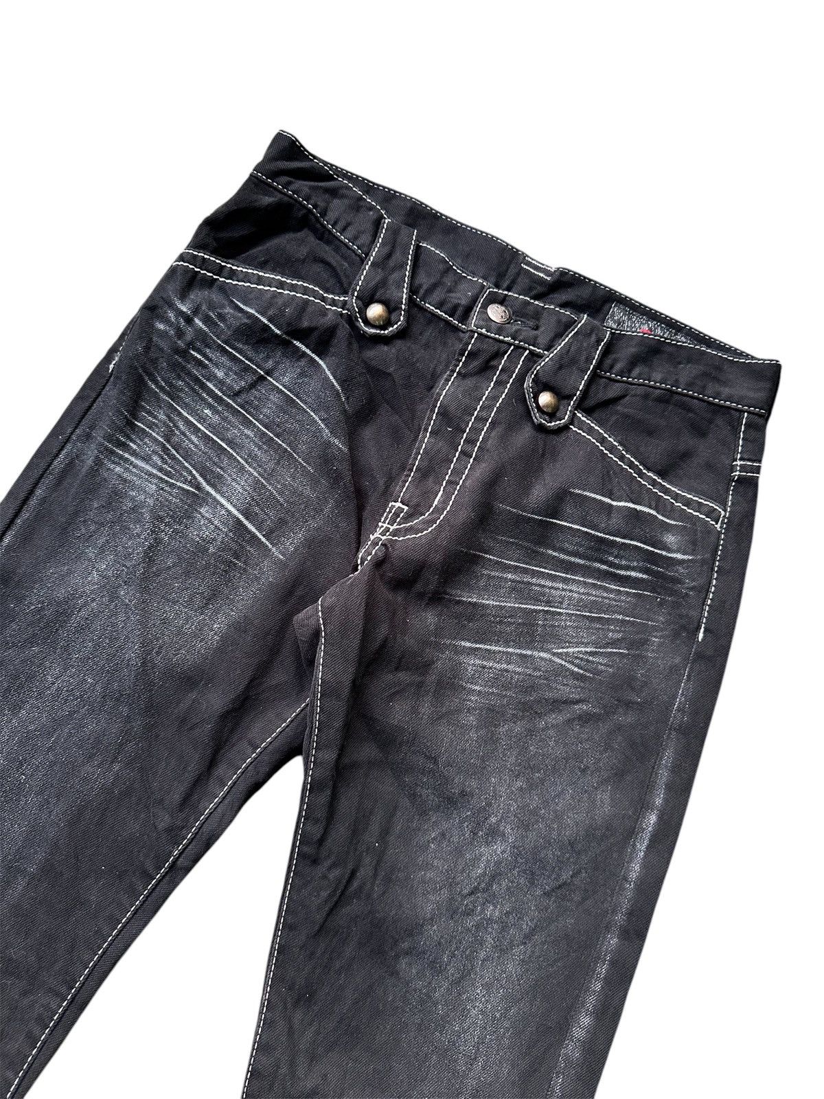 Japanese Brand × Le Grande Bleu (L.G.B.) Revolution Flare Pants Size US 30 / EU 46 - 4 Thumbnail