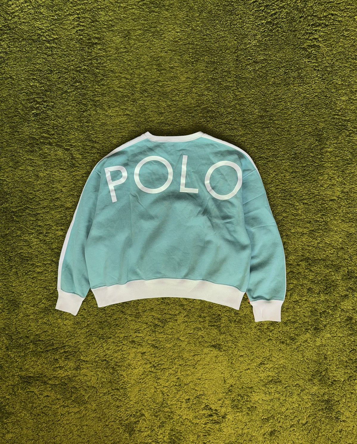 Polo Ralph Lauren × Ralph Lauren Polo Ralph Lauren Y2K style big logo coloured sweatshirt Size M / US 6-8 / IT 42-44 - 1 Thumbnail