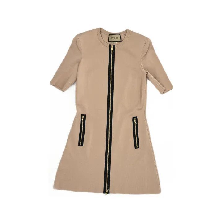 Gucci Gucci SS22 Plain Knit Short Sleeve Dress-2507 Size S / US 4 / IT 40 - 8 Thumbnail