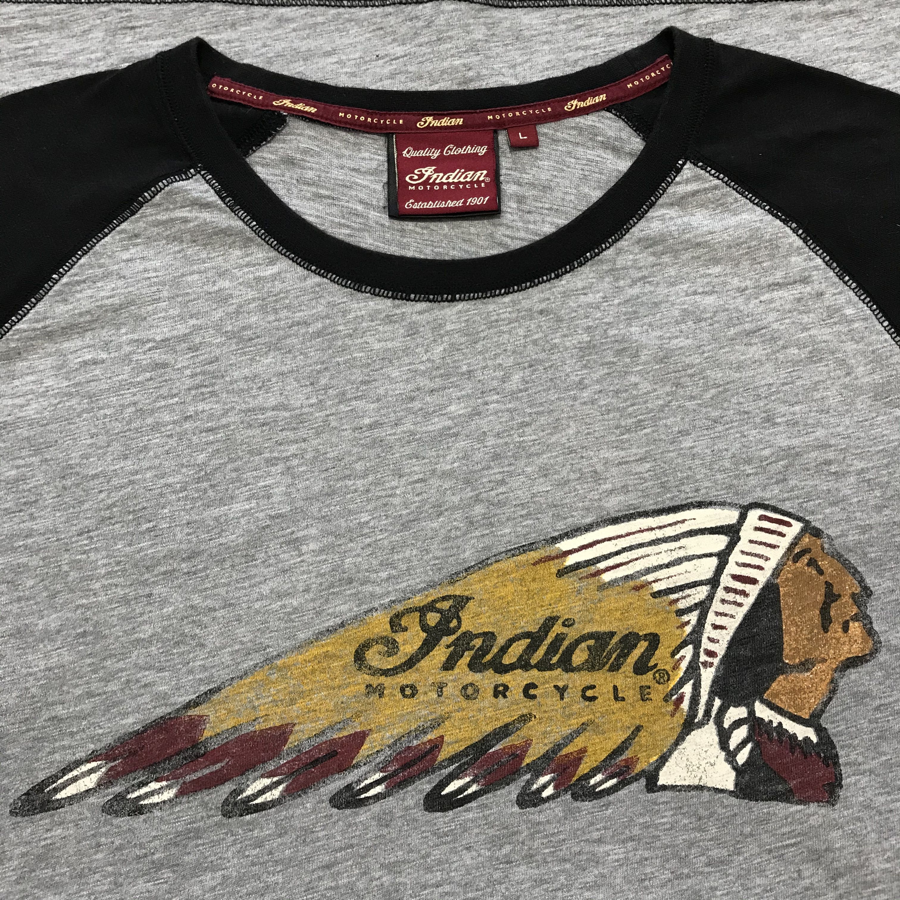 Indian Motorcycle INDIAN MOTORCYCLE Sweatshirt Crewneck Moto American Vintage Size US L / EU 52-54 / 3 - 3 Thumbnail