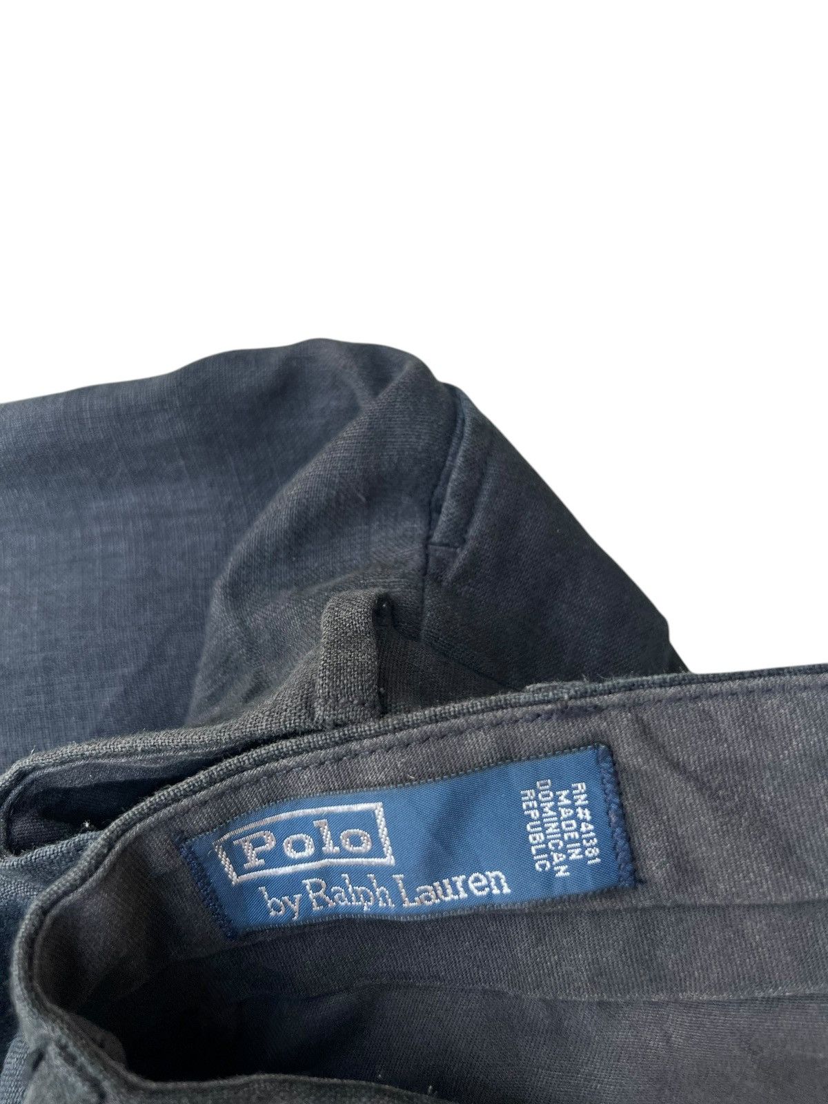 Polo Ralph Lauren Vintage 90s Polo Ralph Lauren 100% Linen Trouser Pant Size US 34 / EU 50 - 20 Thumbnail