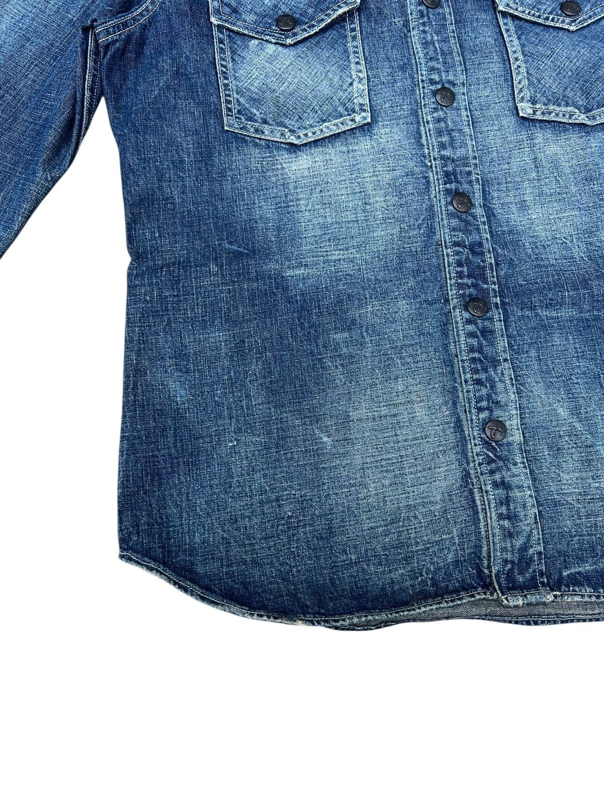 roarguns Roar Guns Japan Thick Denim Western Shirt Size US M / EU 48-50 / 2 - 16 Thumbnail