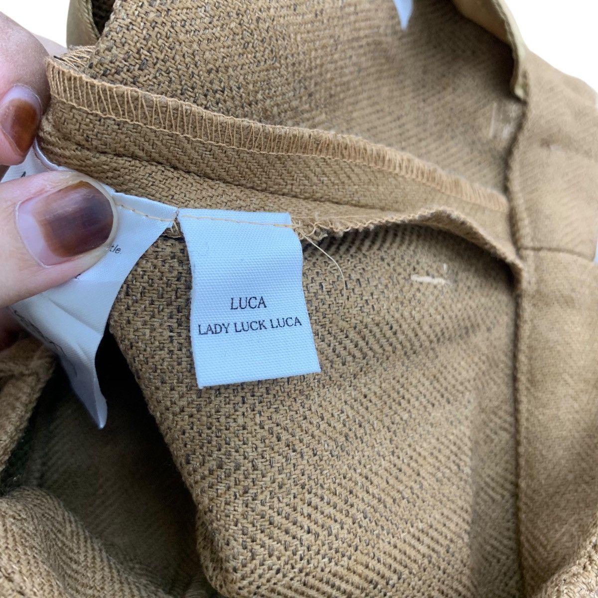 Vintage LADY LUCK LUCA Japan Flair Baggy Pant Trouser