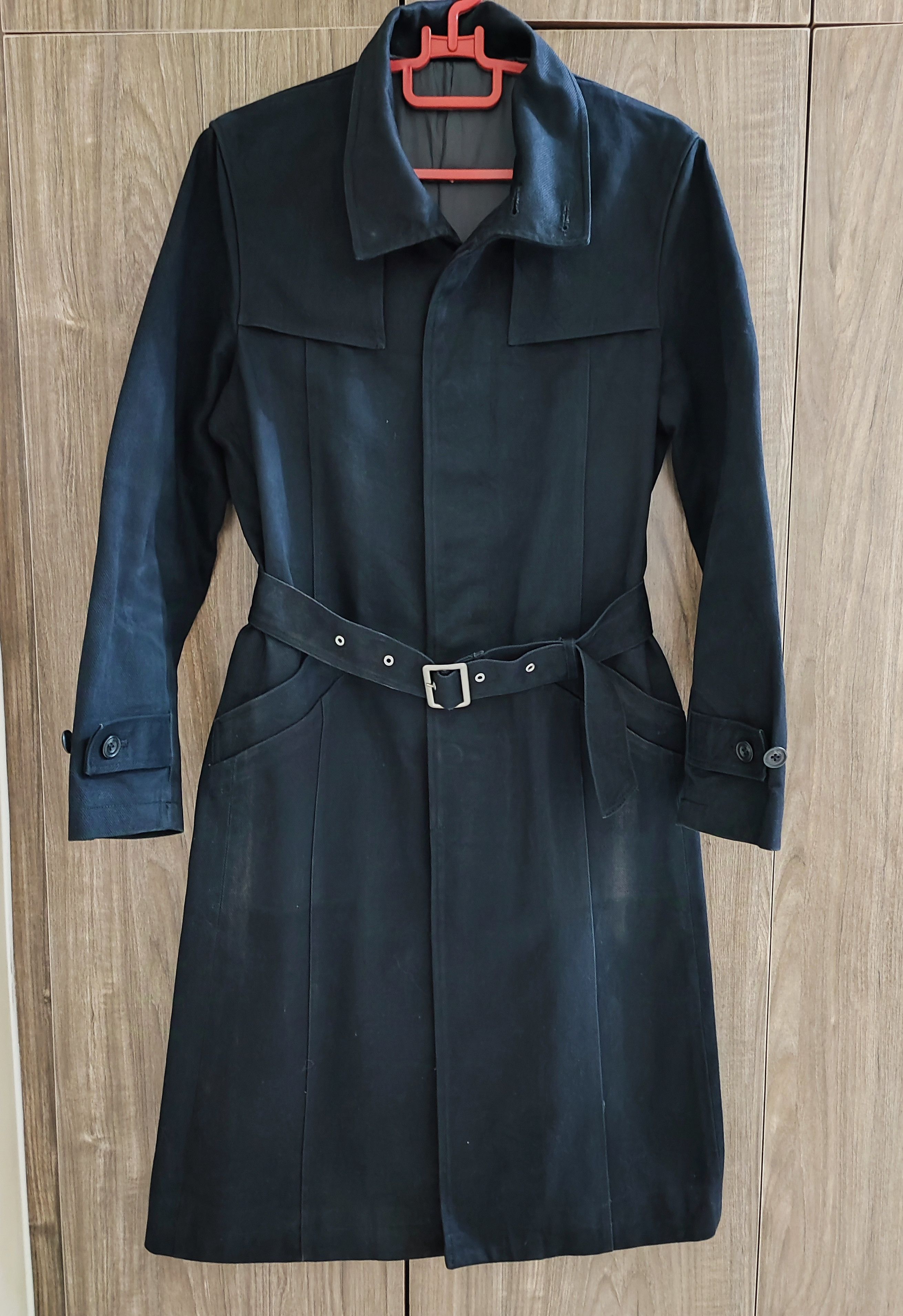 Tornado Mart AVANT GARDE DESIGNER TORNADO MART GOTHIC LONG TRENCH JACKET Size US M / EU 48-50 / 2 - 1 Thumbnail