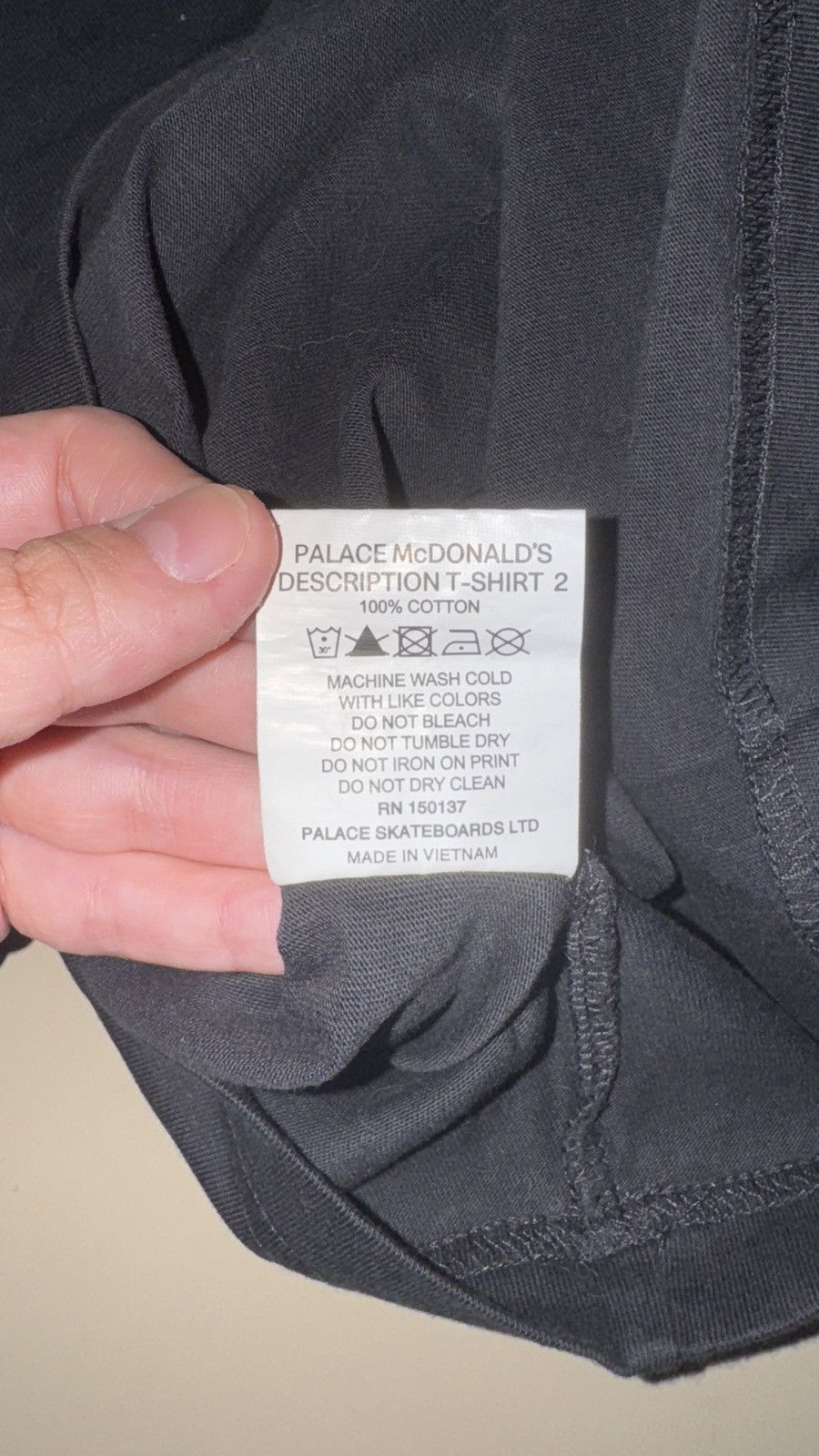 Other Palace x McDonald’s Description 2 Tee Size US S / EU 44-46 / 1 - 7 Thumbnail