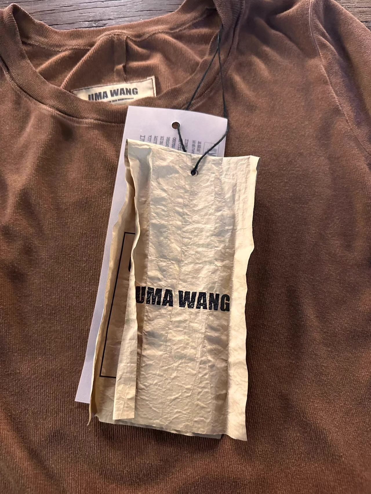 Uma Wang UMA WANG S/S25 Women’s Main Brown/Rose Tata Top Ｑ25 Size S / US 4 / IT 40 - 3 Thumbnail