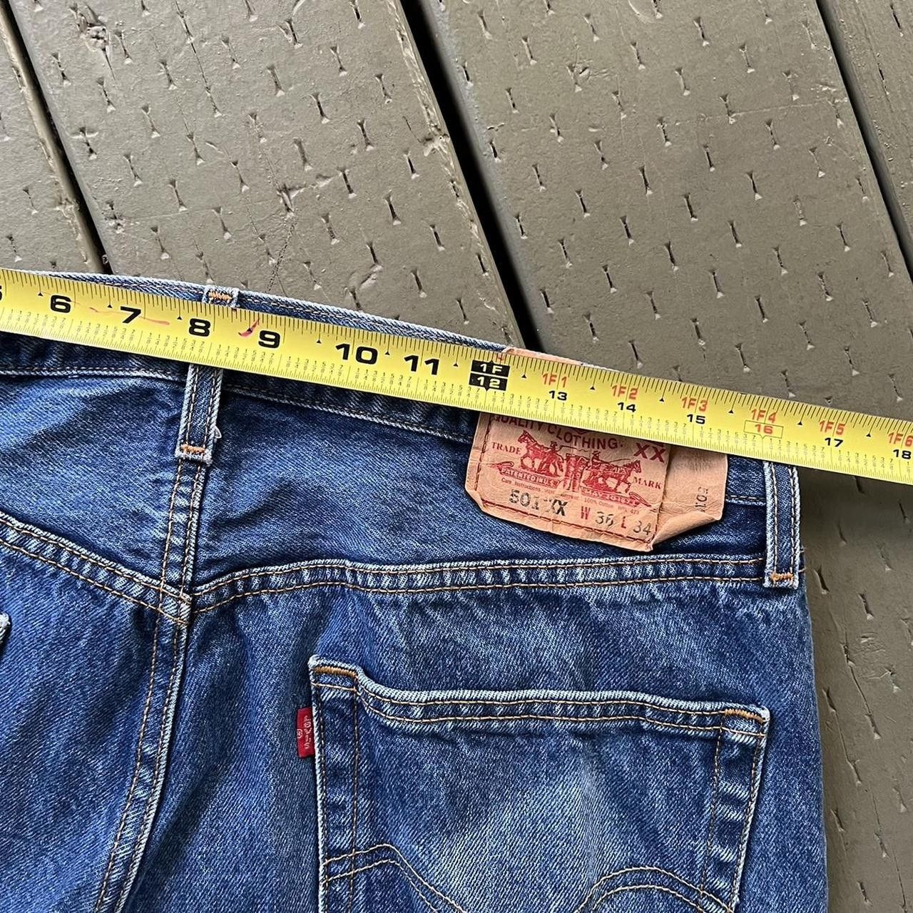 Levi's × Vintage Levis 501 Vintage Denim Jeans Size US 32 / EU 48 - 6 Thumbnail