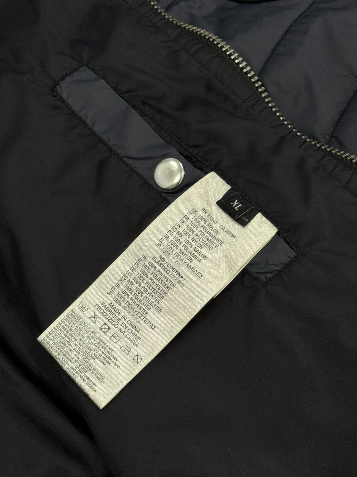 Diesel Diesel Y2K Glamour Multi Zip Puffer Jacket Size US XL / EU 56 / 4 - 11 Thumbnail