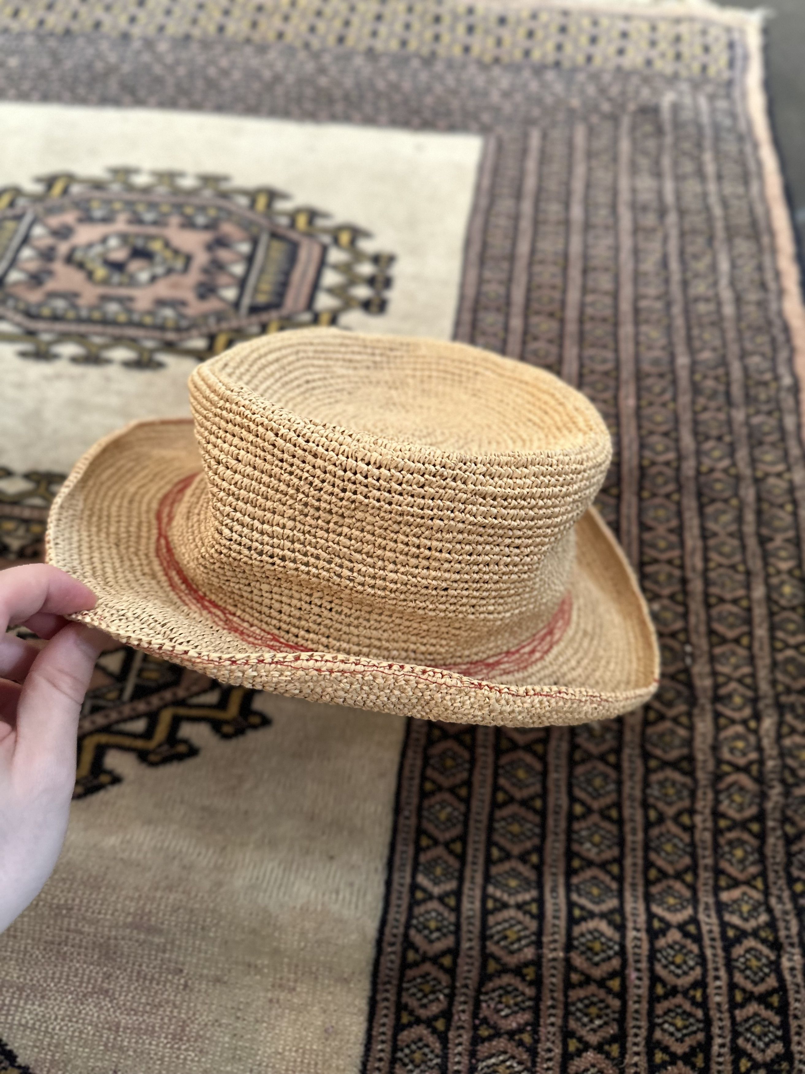 Comme des Garcons comme comme straw hat Size ONE SIZE - 1 Thumbnail