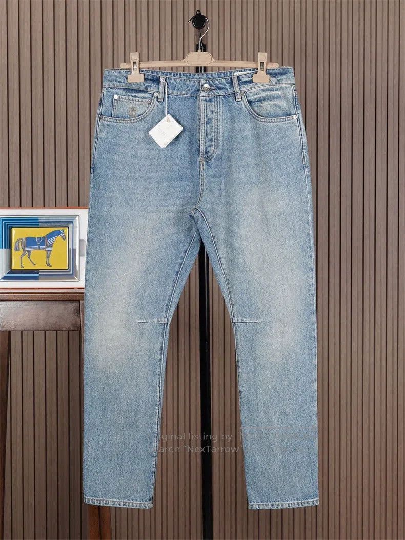 Brunello Cucinelli Brunello Cucinelli Denim Pants Size US 34 / EU 50 - 1 Thumbnail