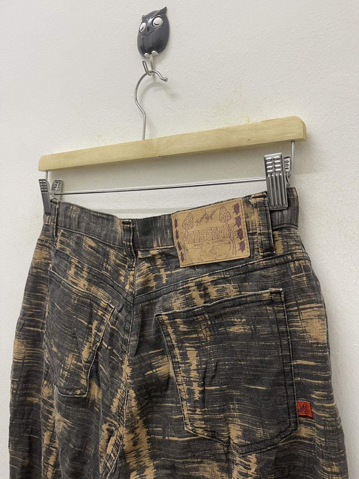 If Six Was Nine Rare Vintage MZEE GENEZ Made In Earth Japanese Weave Size US 27 - 11 Thumbnail