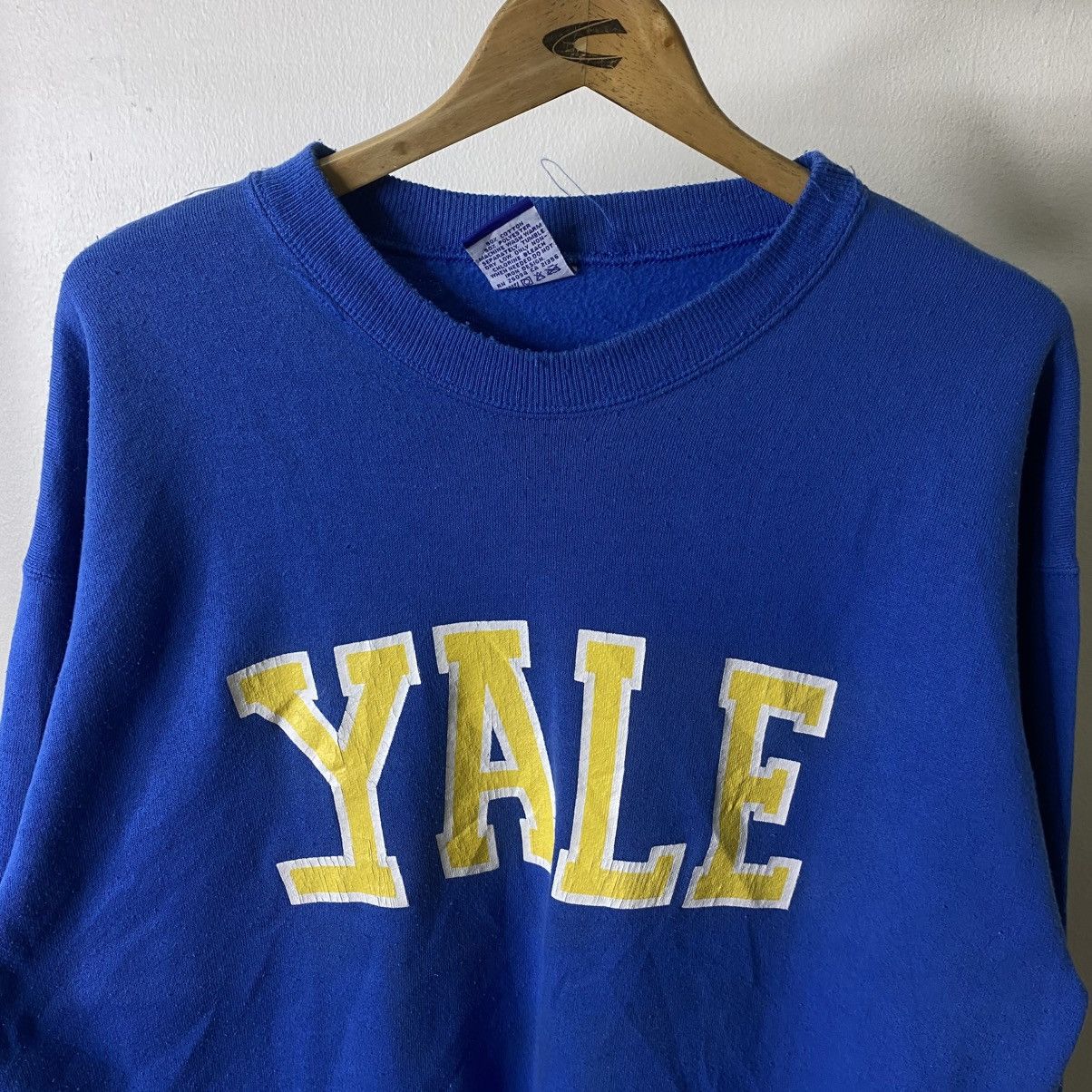 Champion Vintage 1990s Champion x Yale University Collegiate Size US XL / EU 56 / 4 - 2 Thumbnail