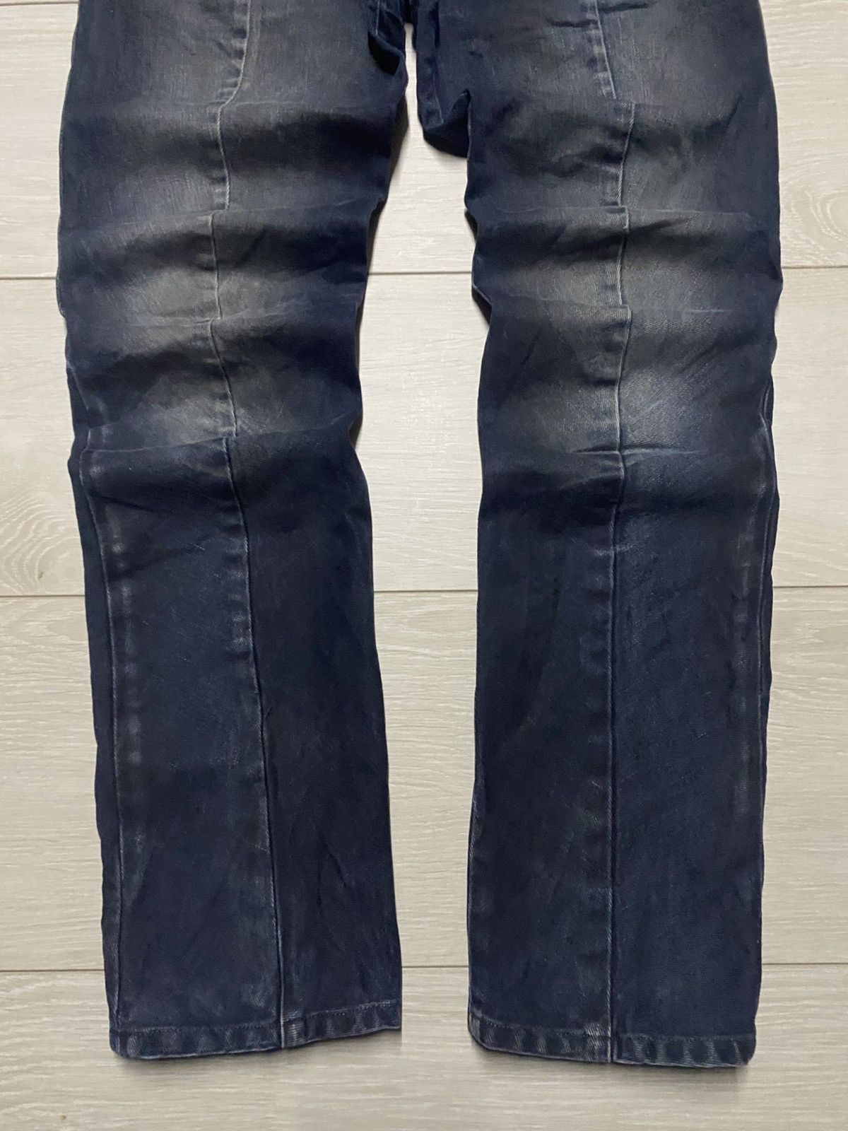 Diesel Black Gold Vintage Diesel Black Gold Distressed Slim Skinny Fit Pants Size US 30 / EU 46 - 5 Thumbnail
