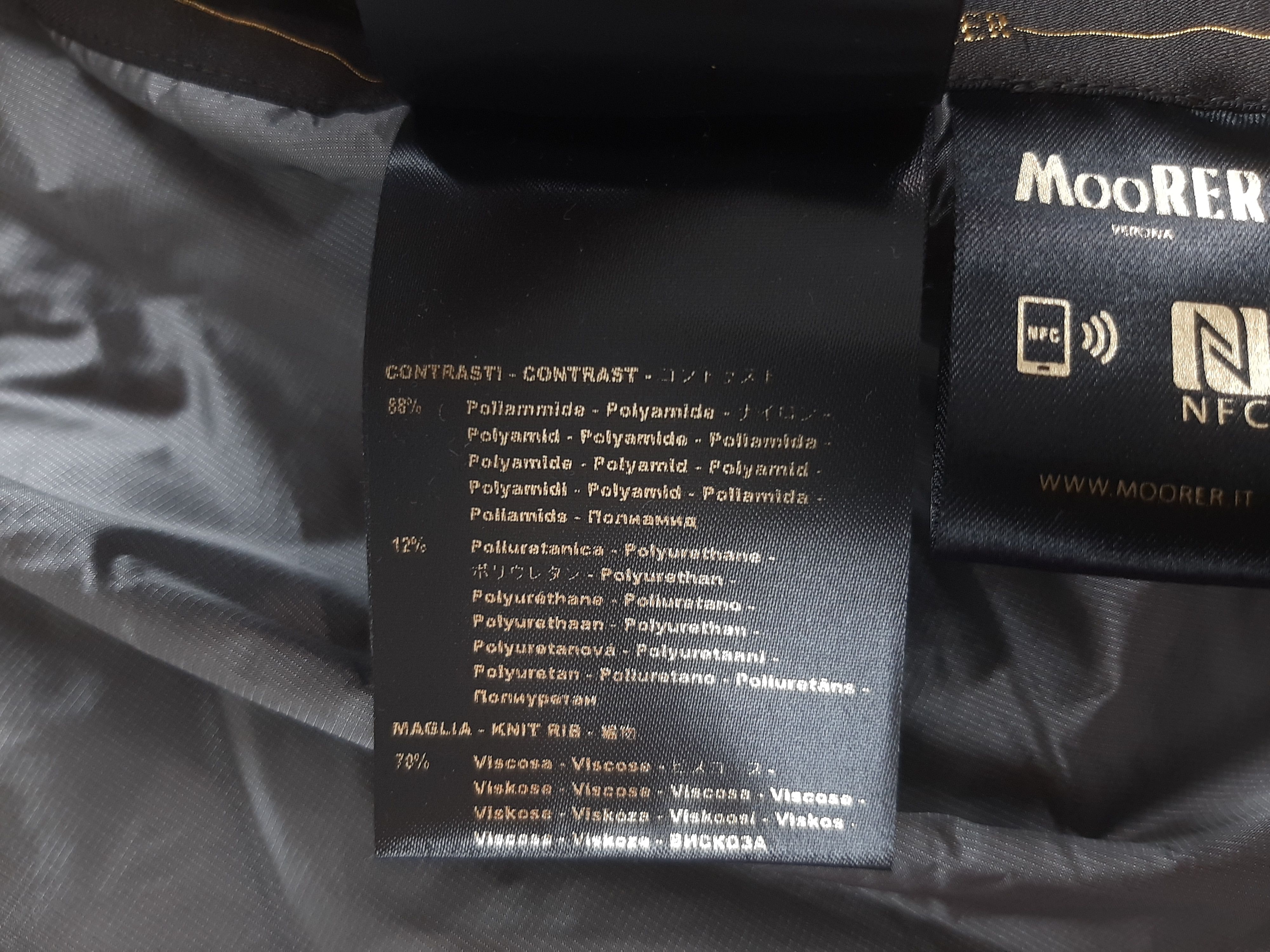 MooRER Moorer Salomone-SHK Jacket Black Men's Size IT 50 L Size US M / EU 48-50 / 2 - 21 Thumbnail