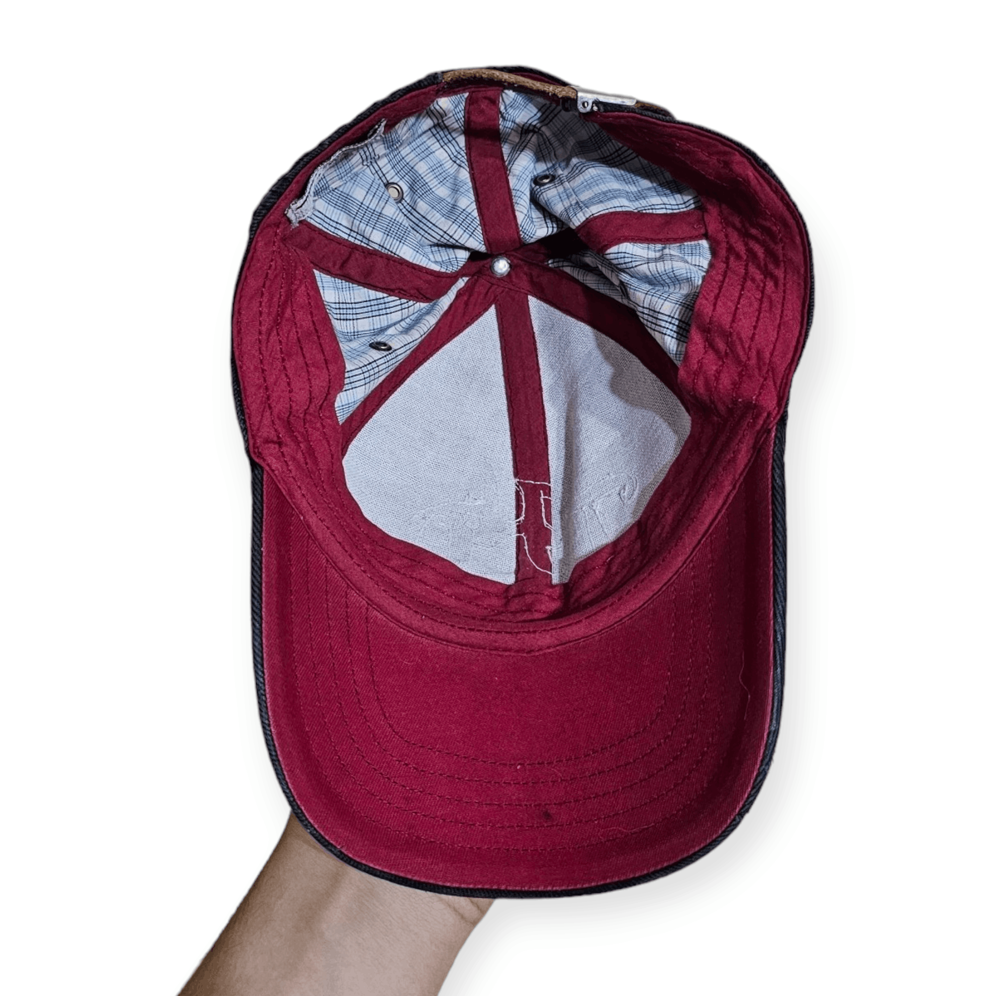 Tommy Hilfiger × Vintage Tommy Hilfiger Distressed Hat Size ONE SIZE - 4 Thumbnail