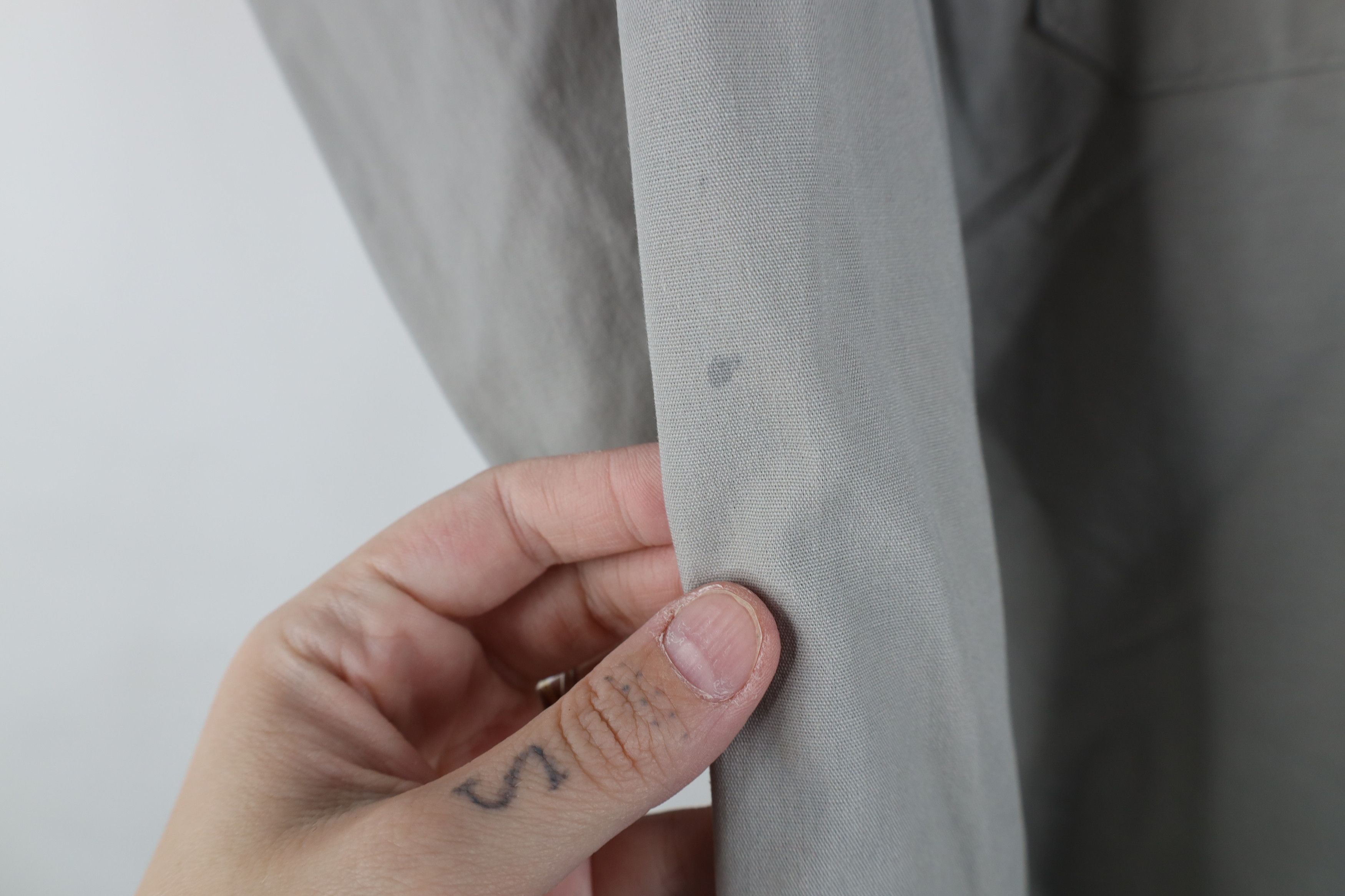 Vintage Vintage 90s Streetwear Workwear Mechanic Button Shirt Gray Size US M / EU 48-50 / 2 - 7 Thumbnail