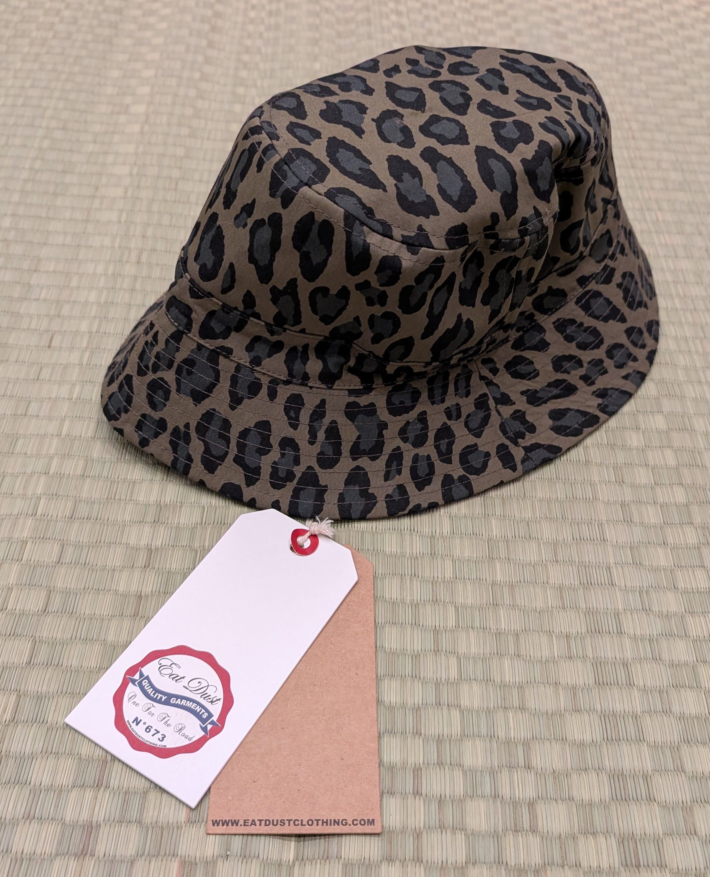 Eat Dust NWT Eat Dust Cheetah Print Bucket Hat Made in Portugal Size ONE SIZE - 1 Thumbnail