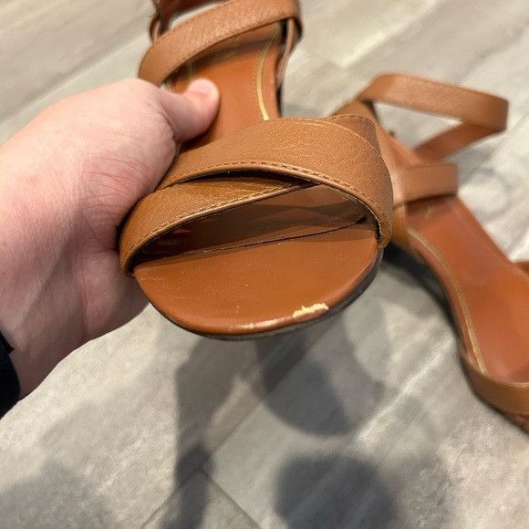Ralph Lauren Ralph Lauren Brown High Heels Size US 7 / IT 37 - 4 Thumbnail